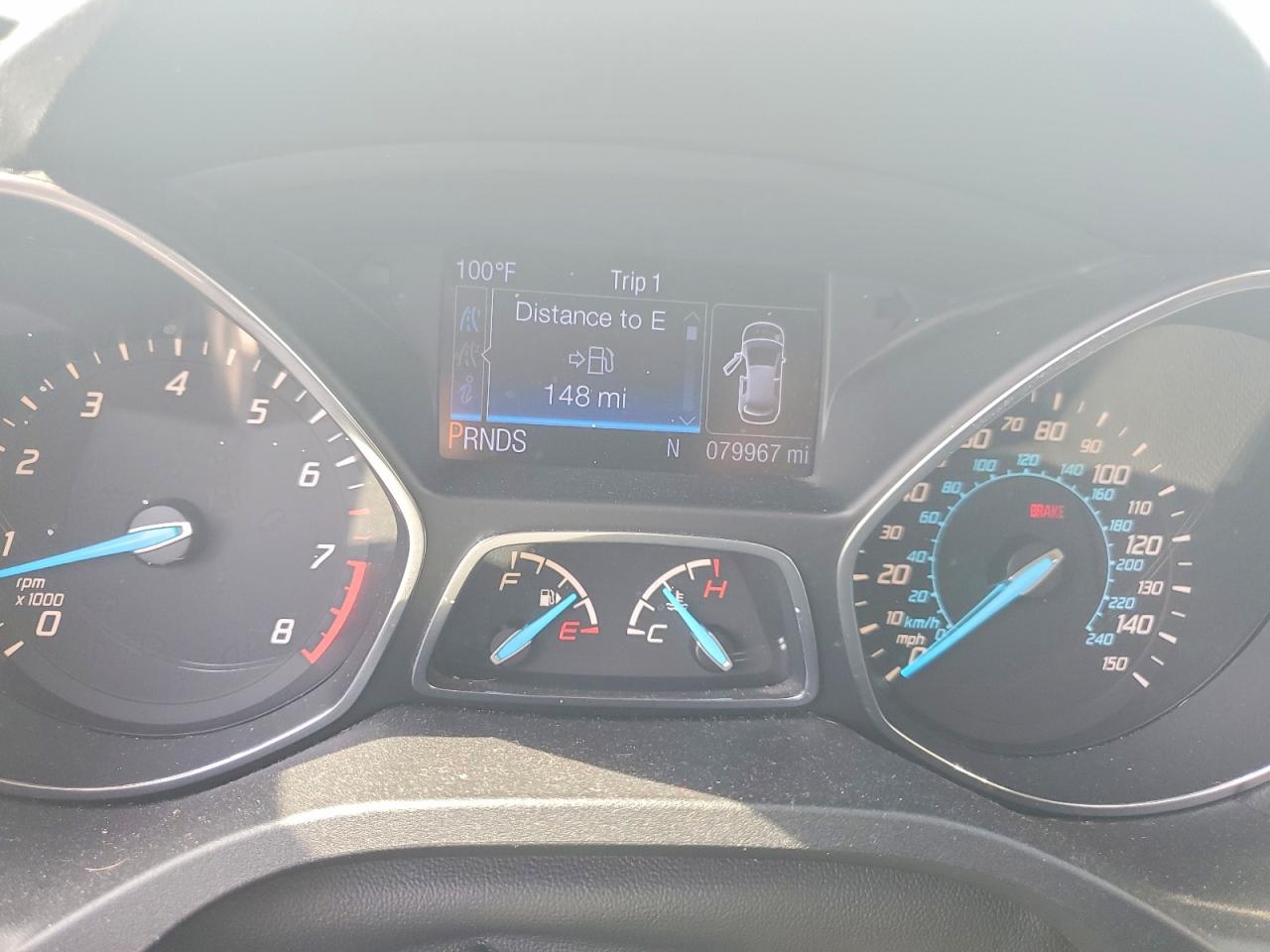 2013 Ford Escape Se White vin: 1FMCU0GX9DUC19313