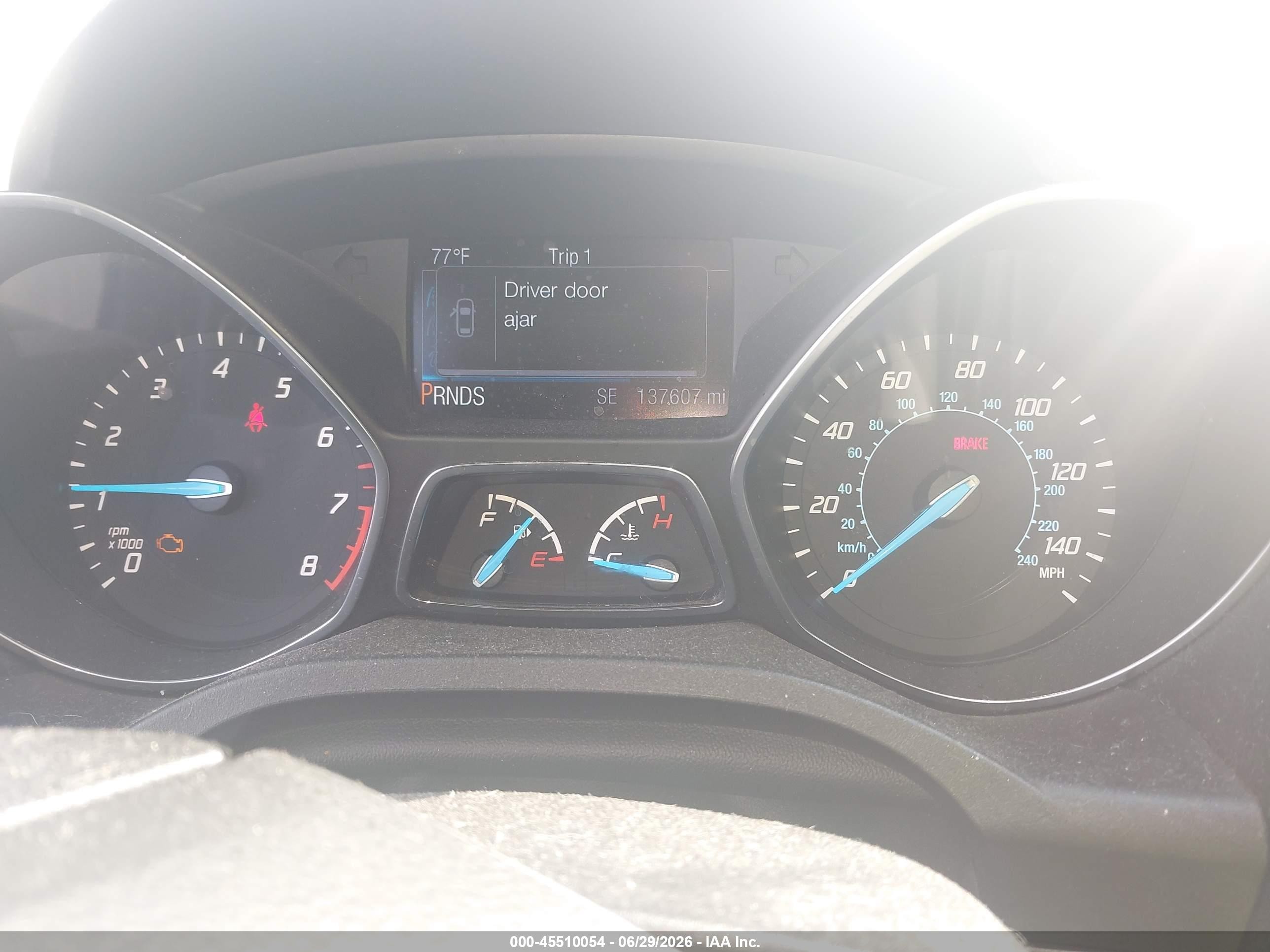 2013 Ford Escape Se Серебряный vin: 1FMCU0GX9DUC51260