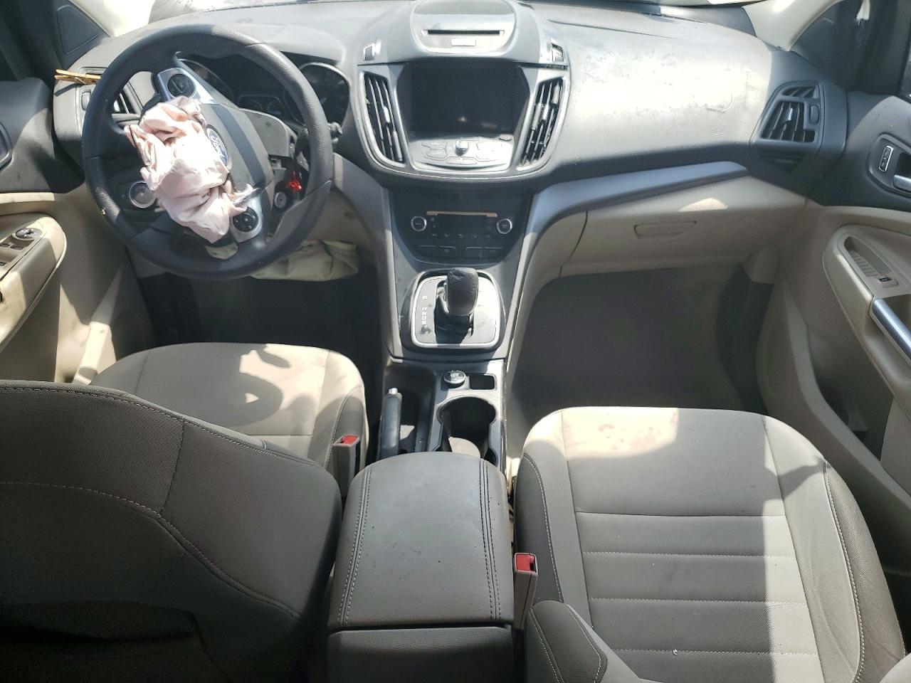 2013 Ford Escape Se White vin: 1FMCU0GX9DUC54210