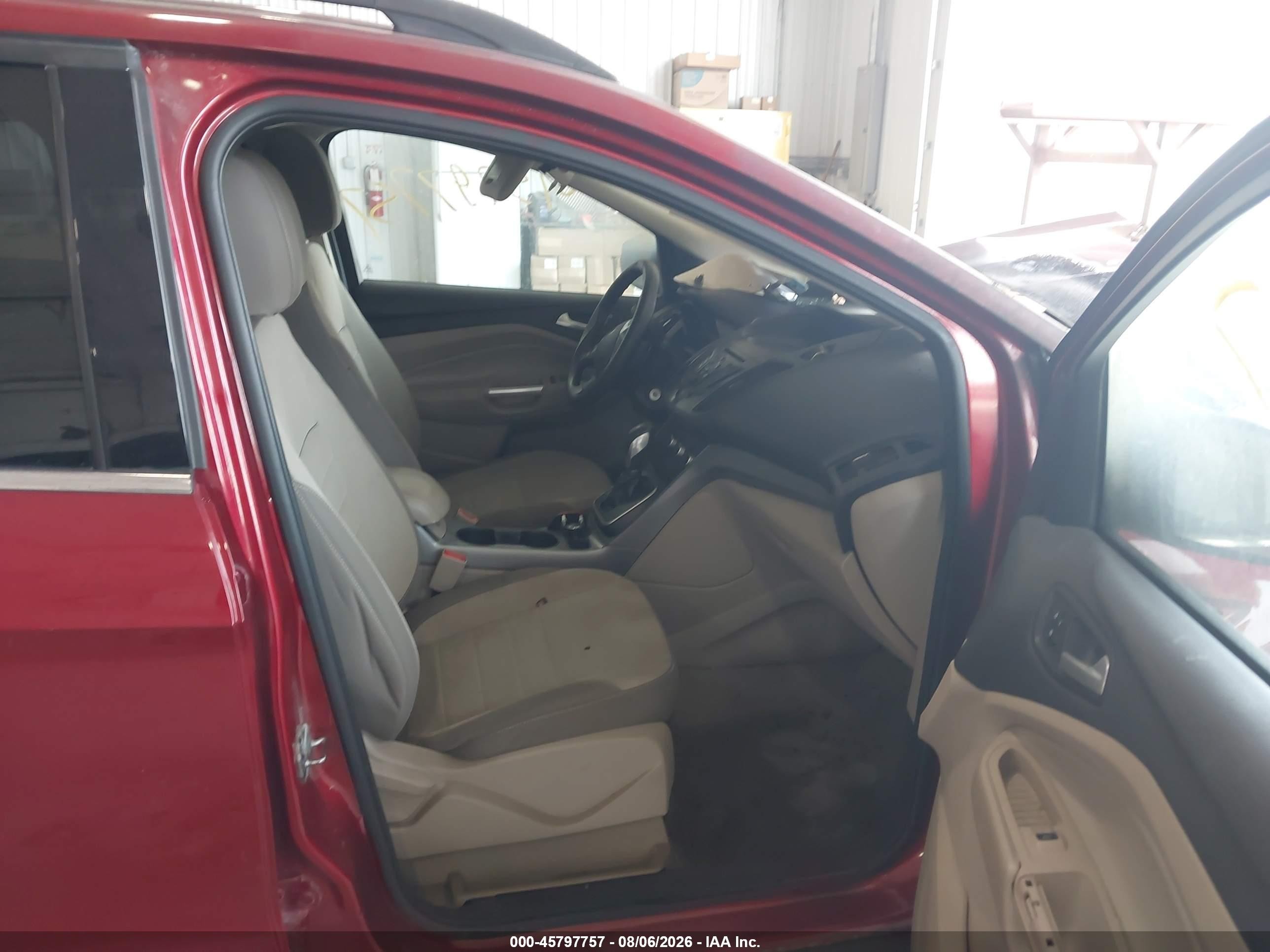 2013 Ford Escape Se Red vin: 1FMCU0GX9DUC78250