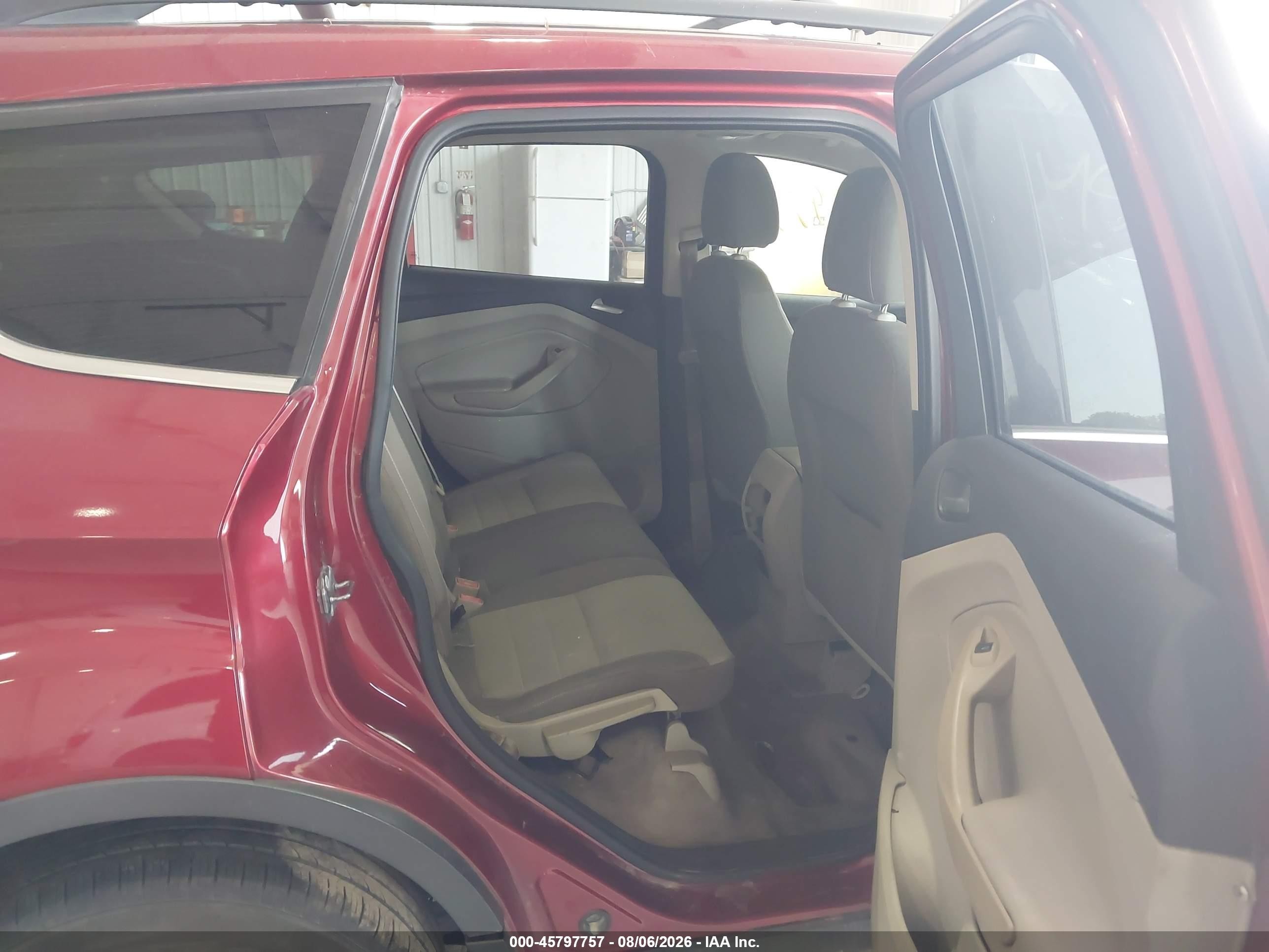 2013 Ford Escape Se Red vin: 1FMCU0GX9DUC78250