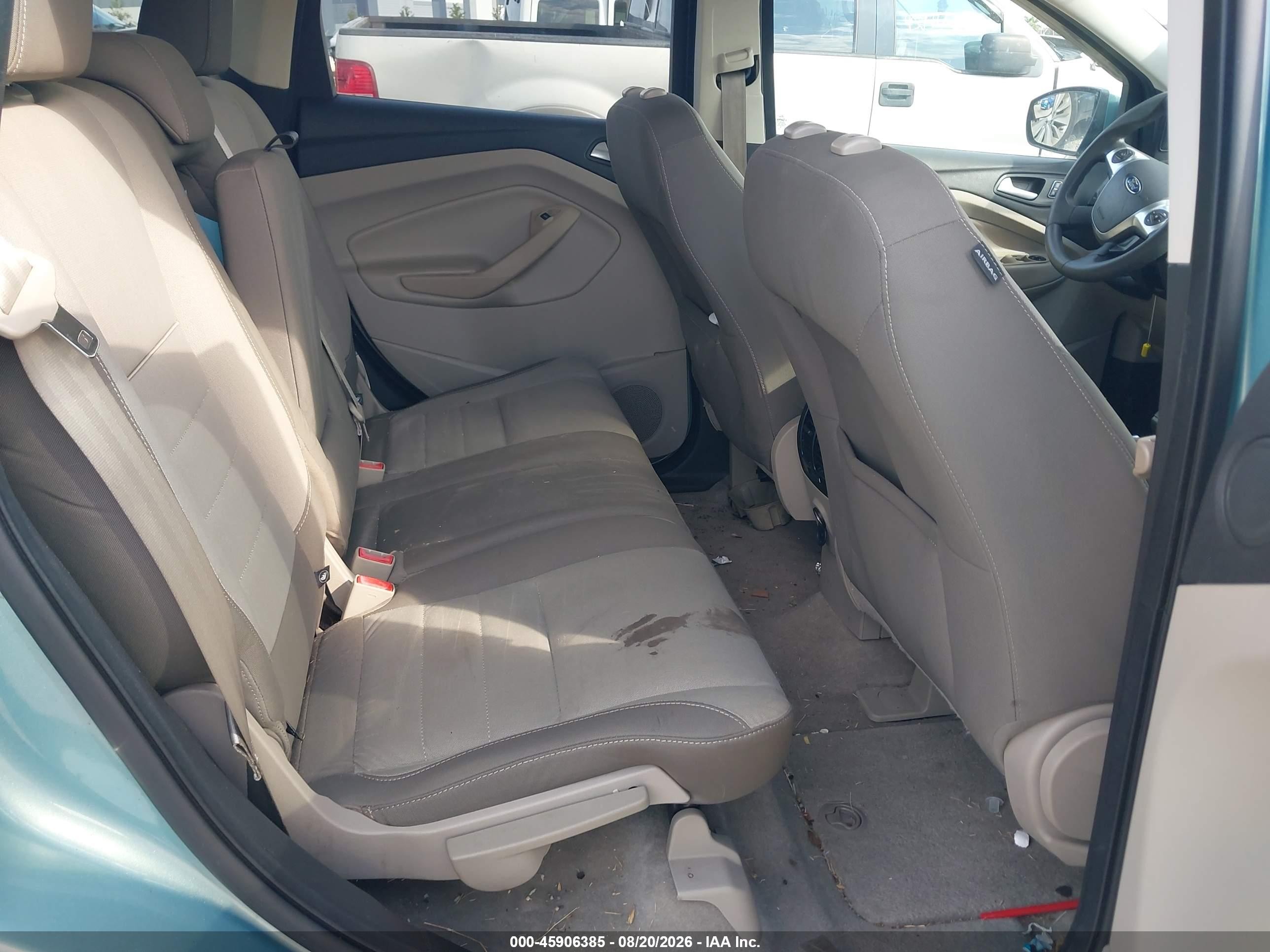 2013 Ford Escape Se Light Blue vin: 1FMCU0GX9DUC99213