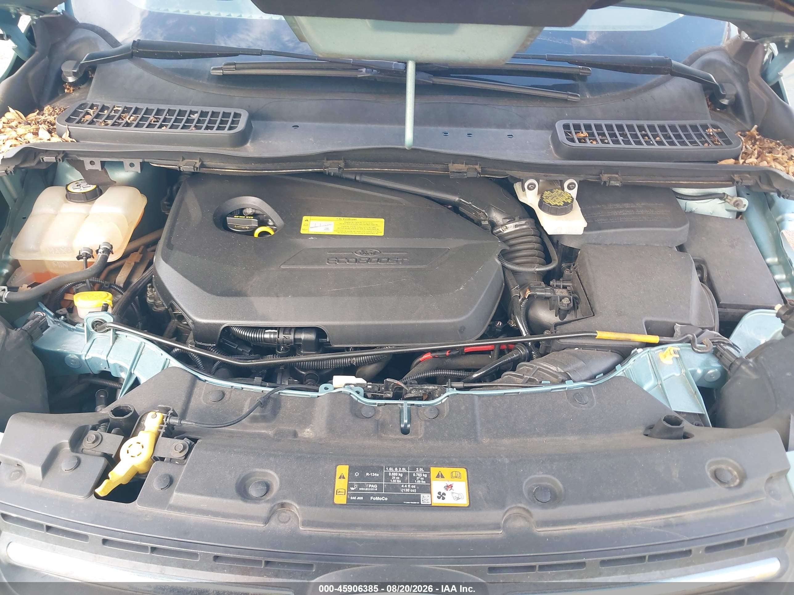 2013 Ford Escape Se Light Blue vin: 1FMCU0GX9DUC99213