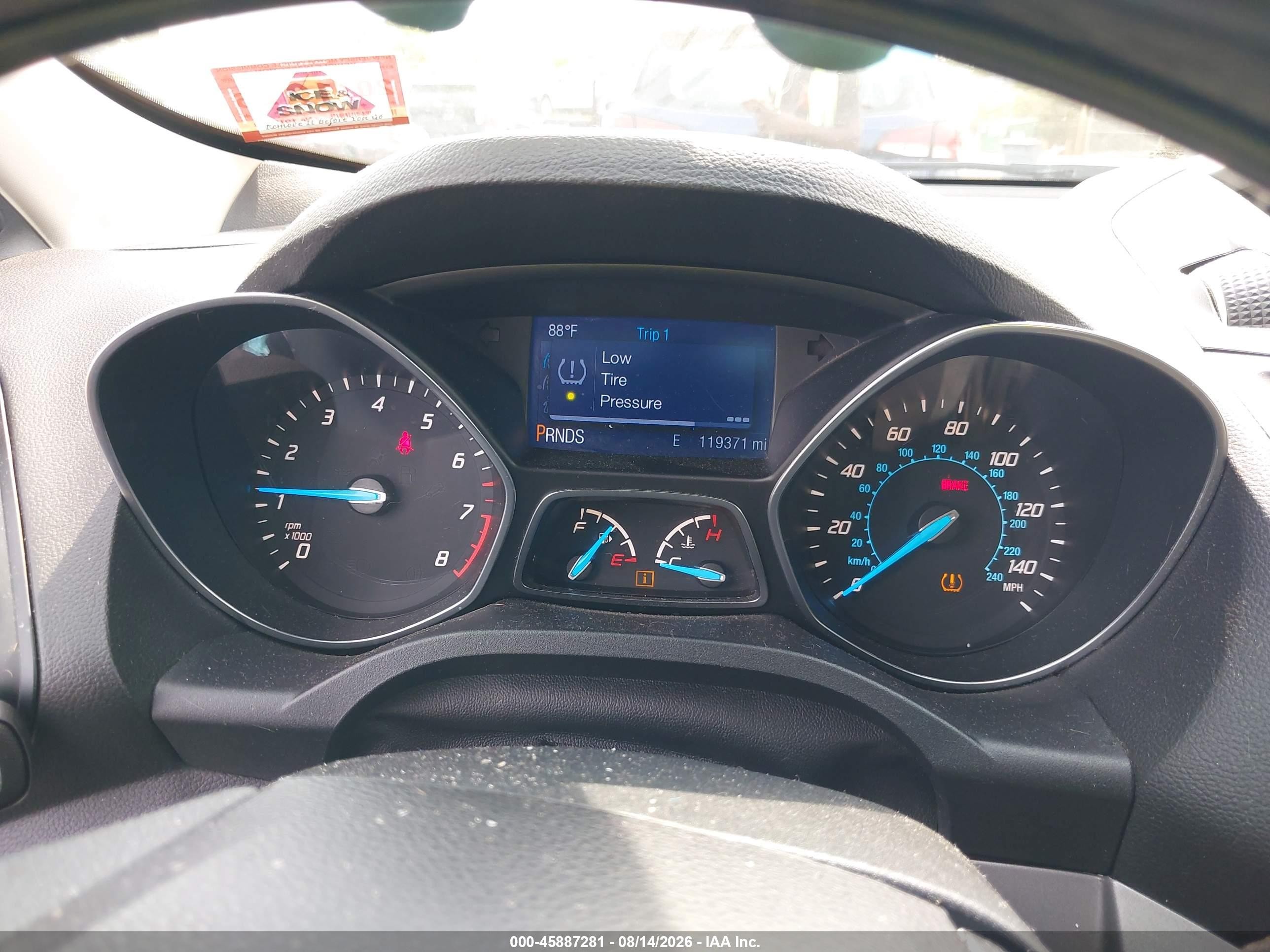 2013 Ford Escape Se White vin: 1FMCU0GX9DUD03647