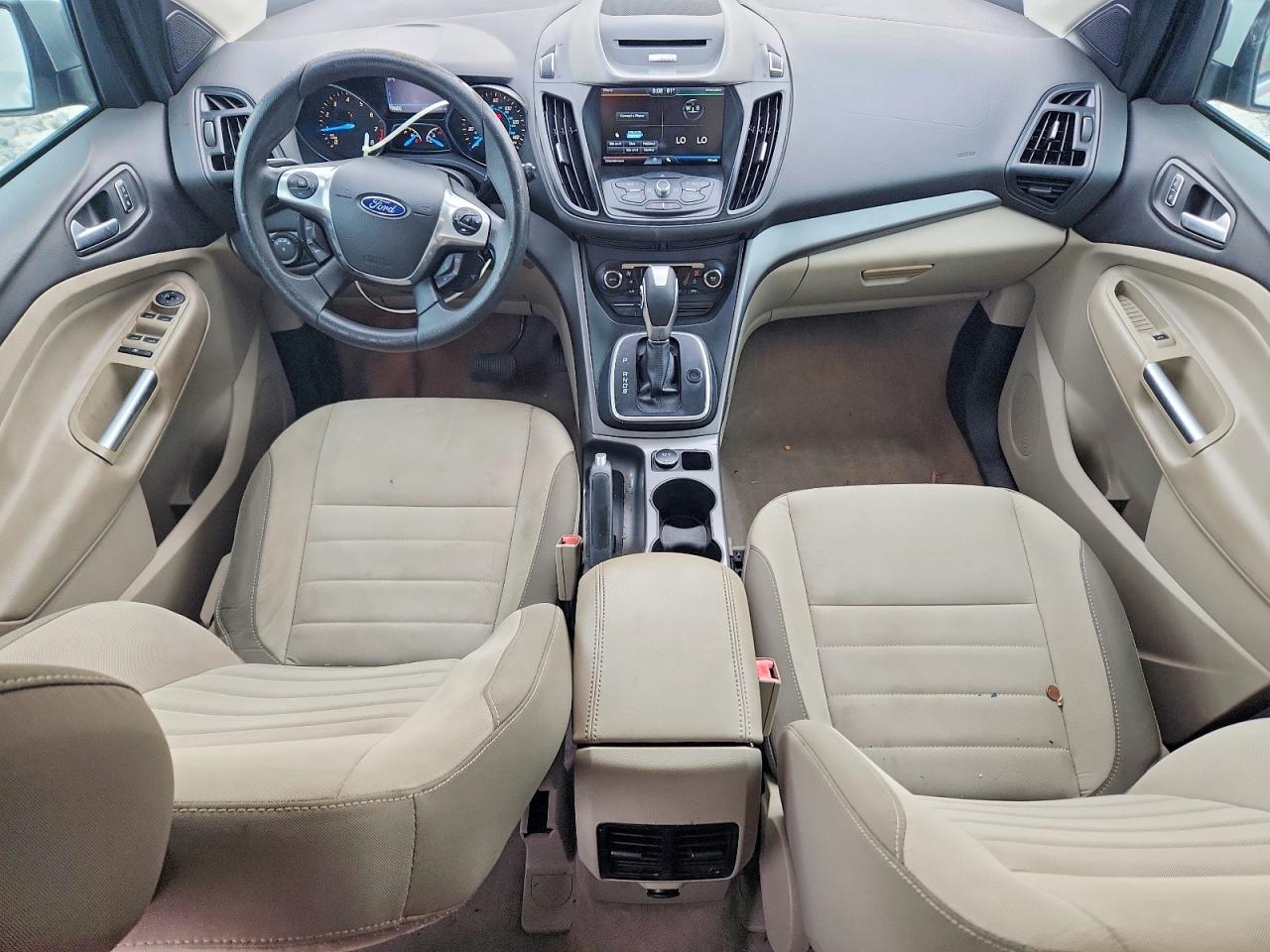 2013 Ford Escape Se White vin: 1FMCU0GX9DUD95228