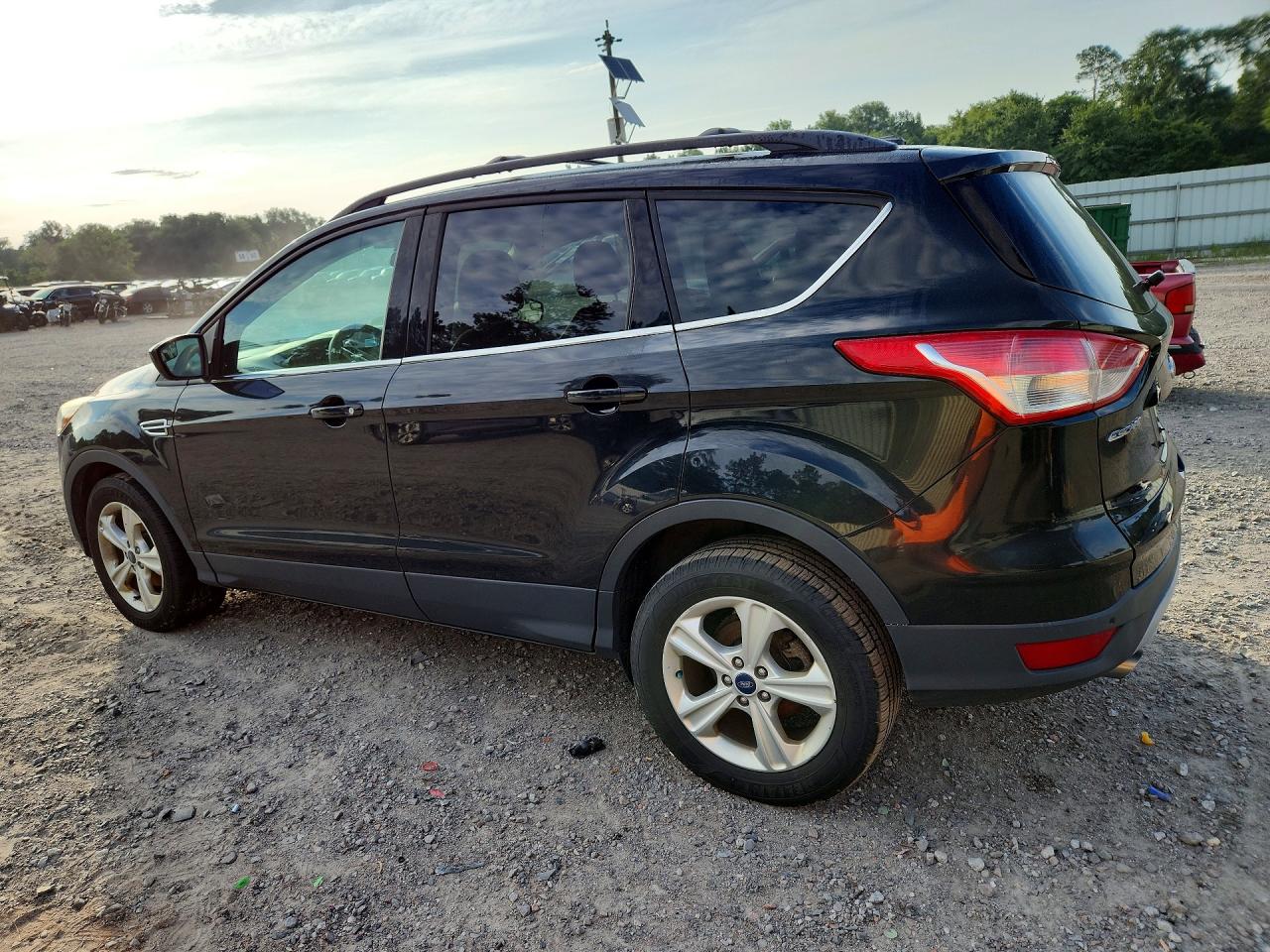 2014 Ford Escape Se Black vin: 1FMCU0GX9EUA09733