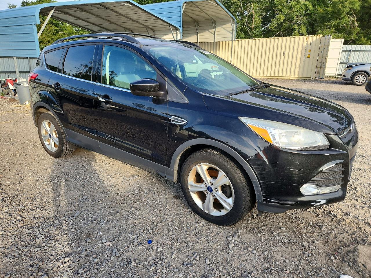 2014 Ford Escape Se Black vin: 1FMCU0GX9EUA09733