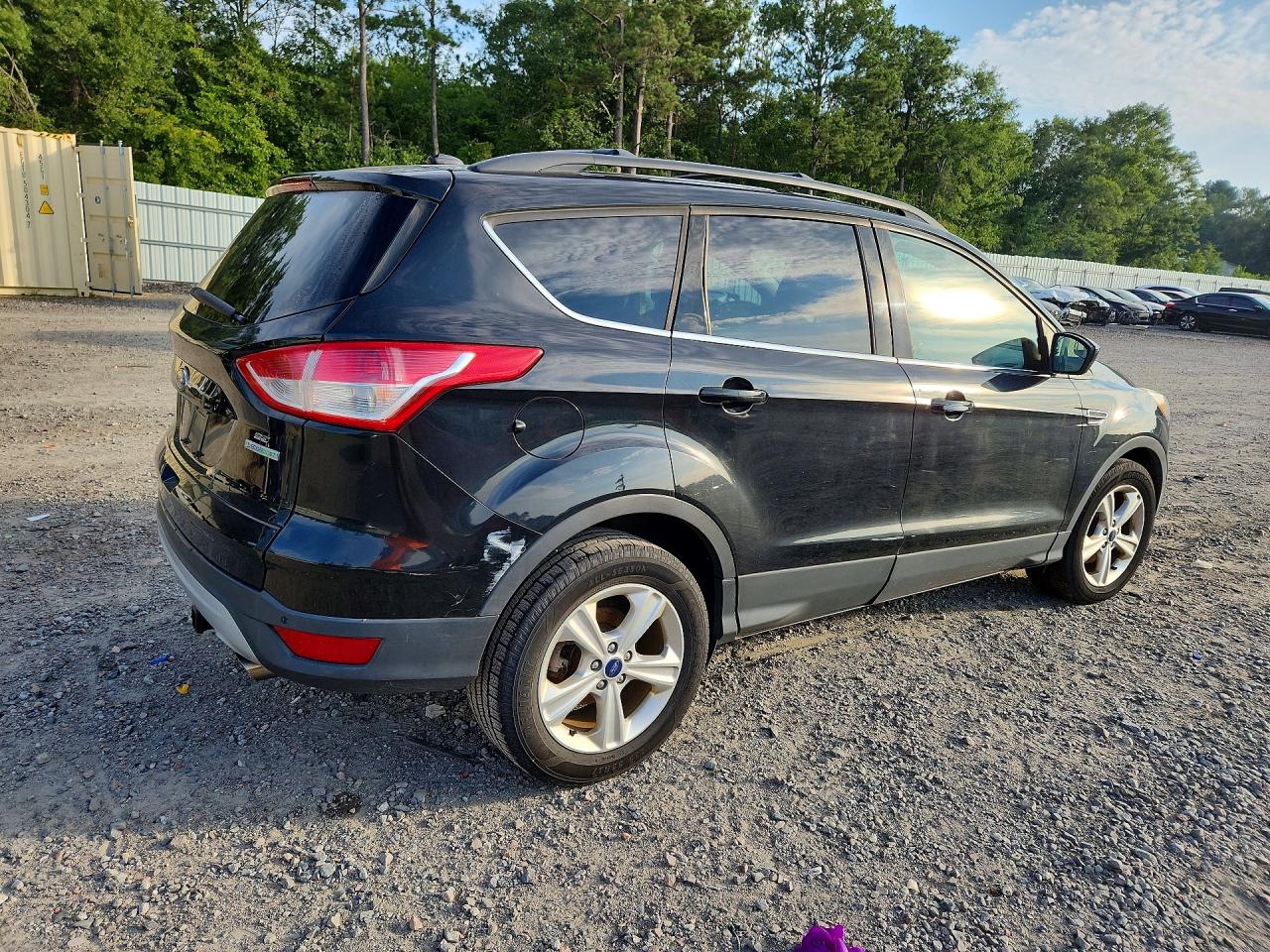 2014 Ford Escape Se Black vin: 1FMCU0GX9EUA09733