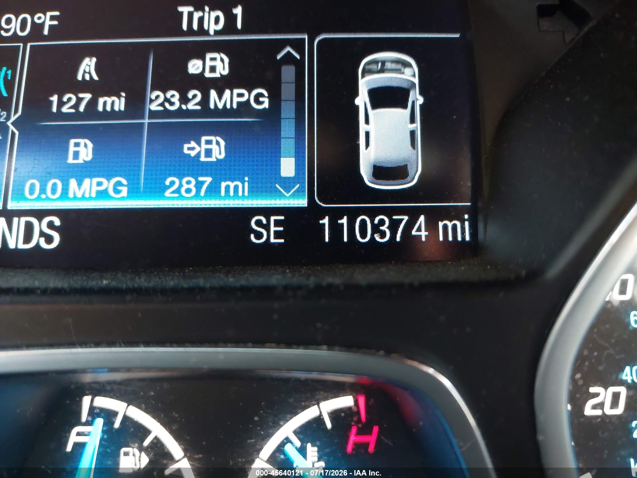 2014 Ford Escape Se Gray vin: 1FMCU0GX9EUA42554