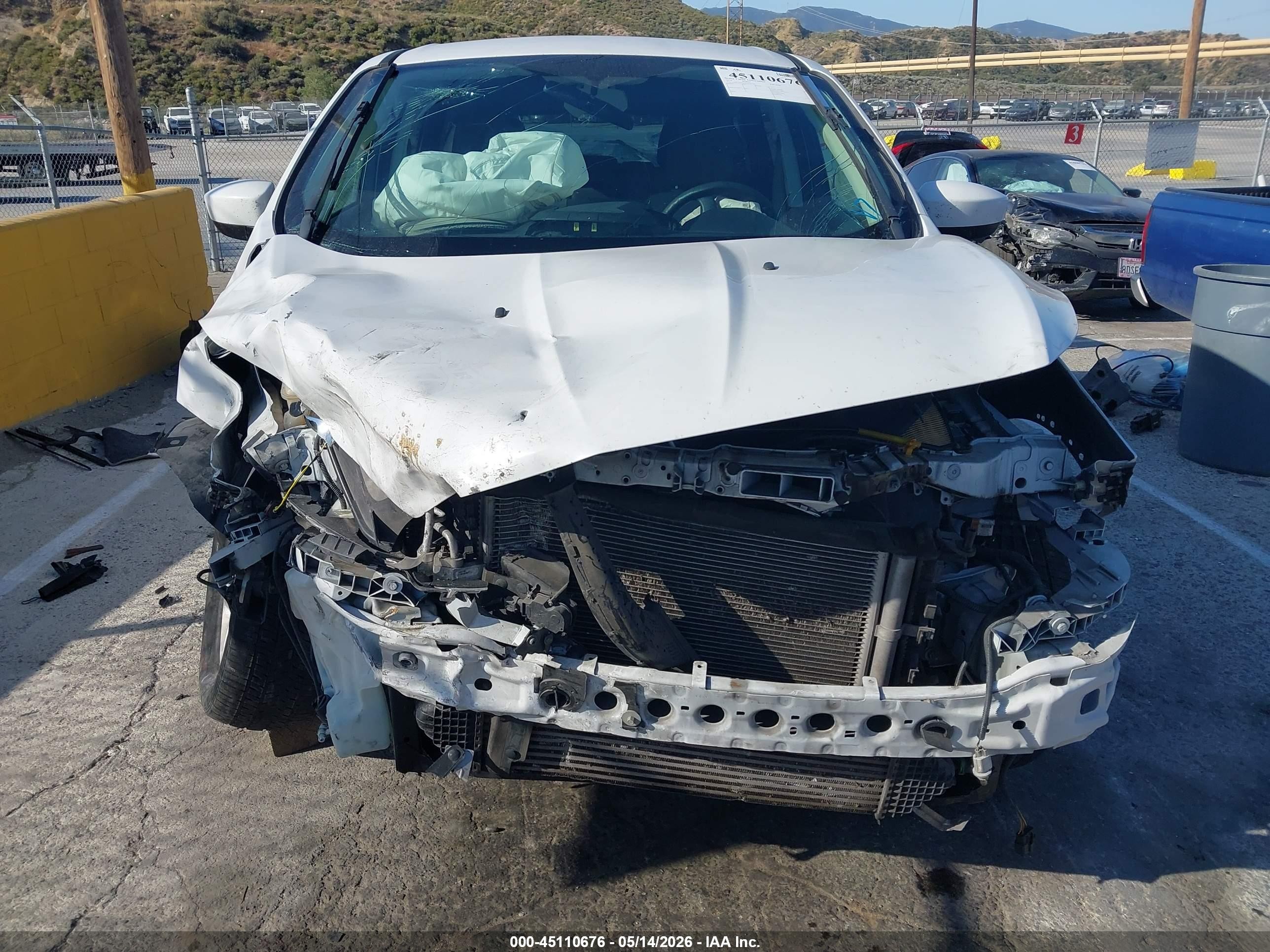 2014 Ford Escape Se White vin: 1FMCU0GX9EUA45776