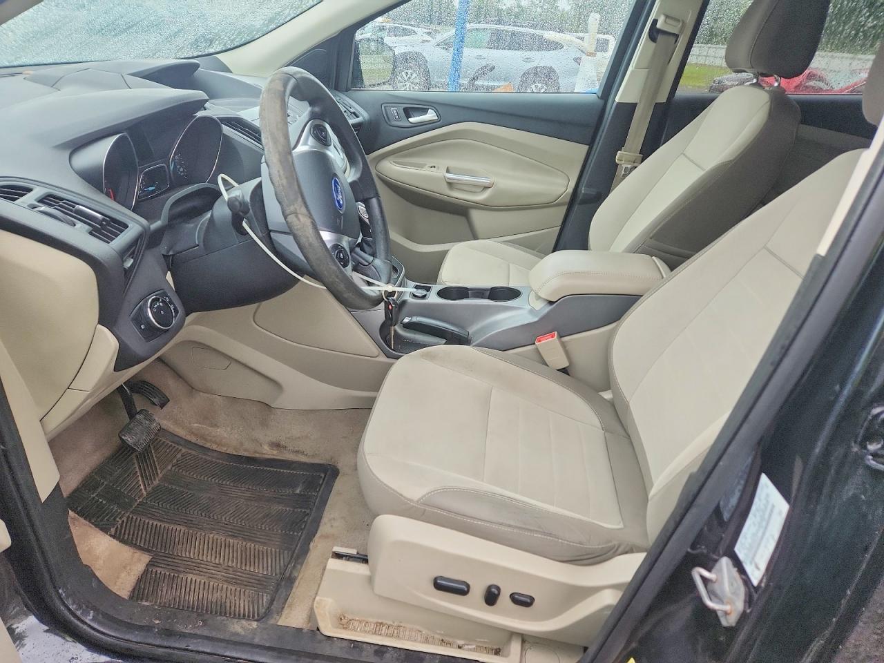 2014 Ford Escape Se Black vin: 1FMCU0GX9EUA94413