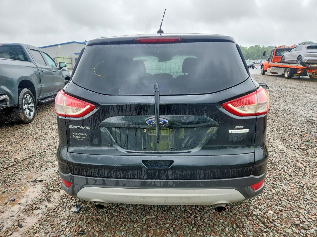 2014 Ford Escape Se Black vin: 1FMCU0GX9EUA94413