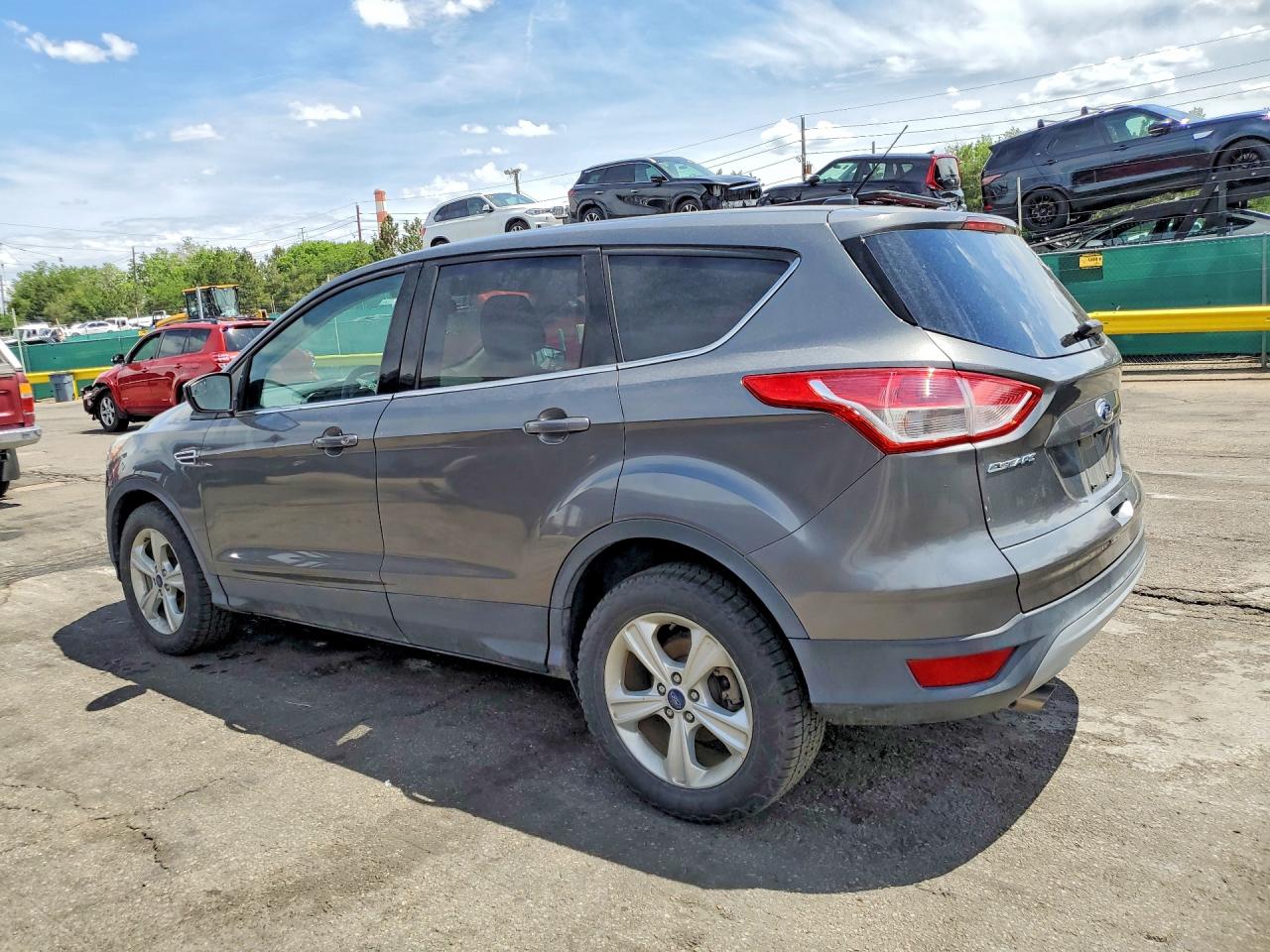 2014 Ford Escape Se Gray vin: 1FMCU0GX9EUB31962