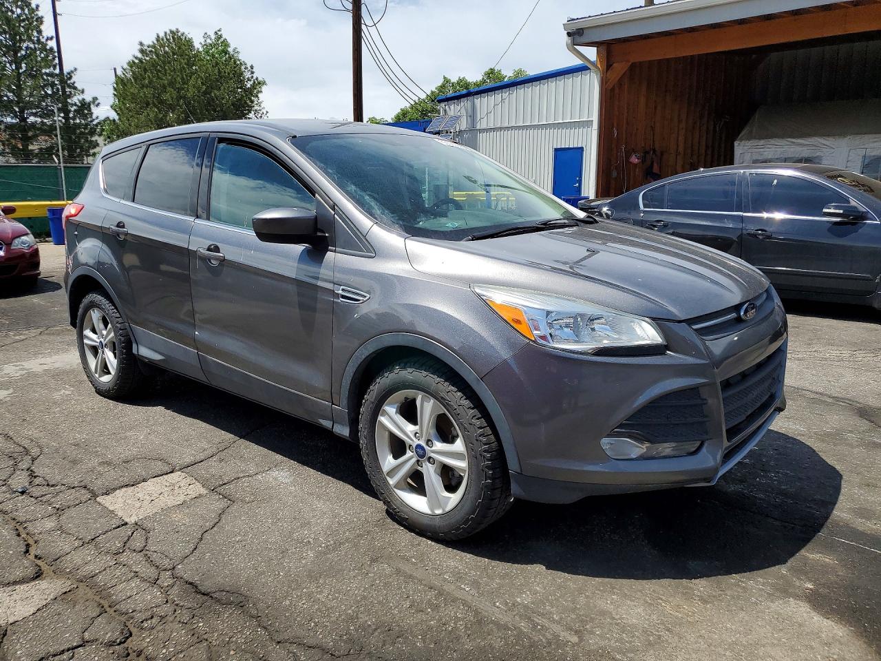 2014 Ford Escape Se Gray vin: 1FMCU0GX9EUB31962