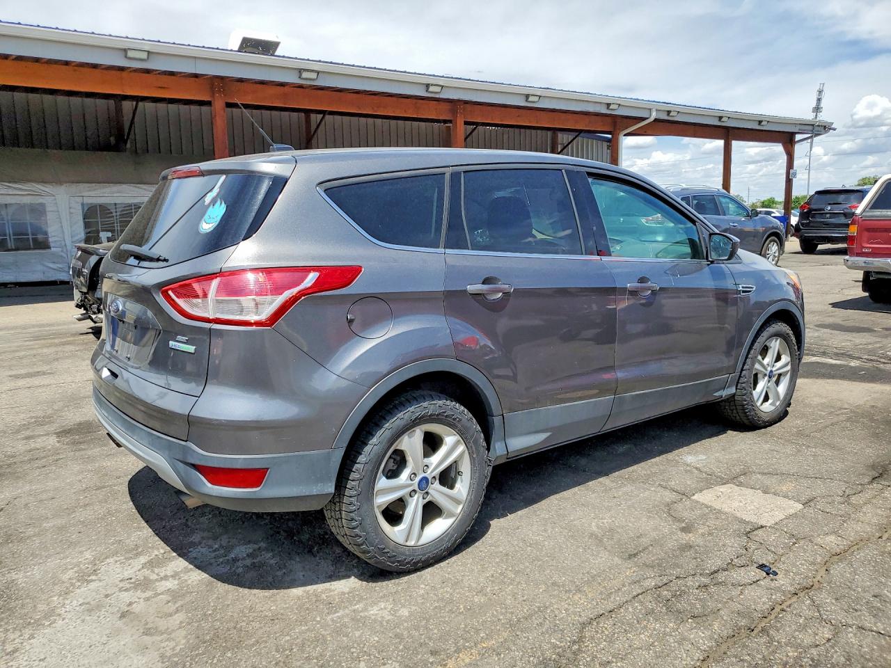 2014 Ford Escape Se Gray vin: 1FMCU0GX9EUB31962