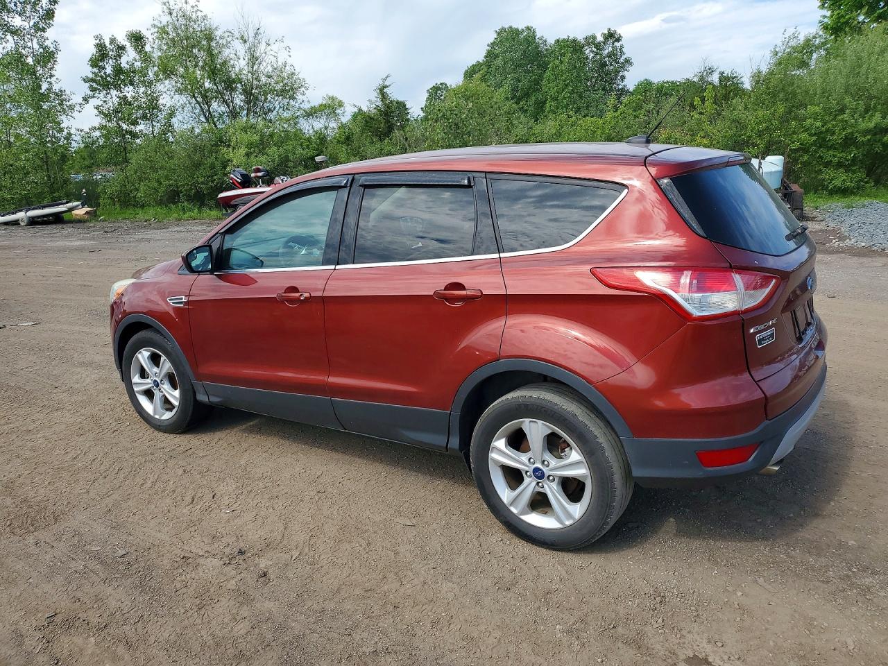 2014 Ford Escape Se Red vin: 1FMCU0GX9EUB43609
