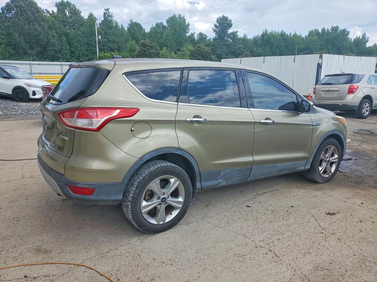 2014 Ford Escape Se Green vin: 1FMCU0GX9EUB48826