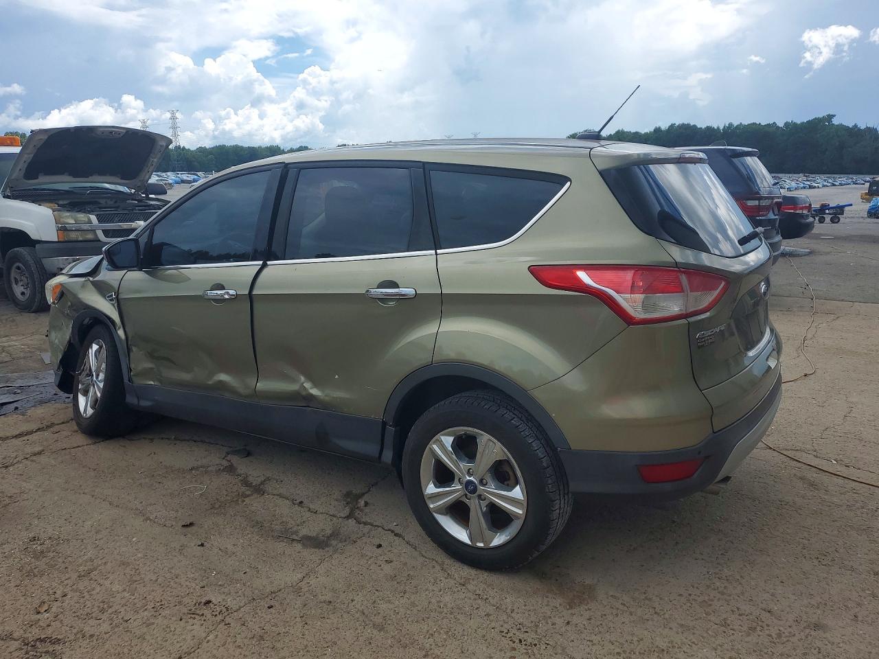 2014 Ford Escape Se Green vin: 1FMCU0GX9EUB48826