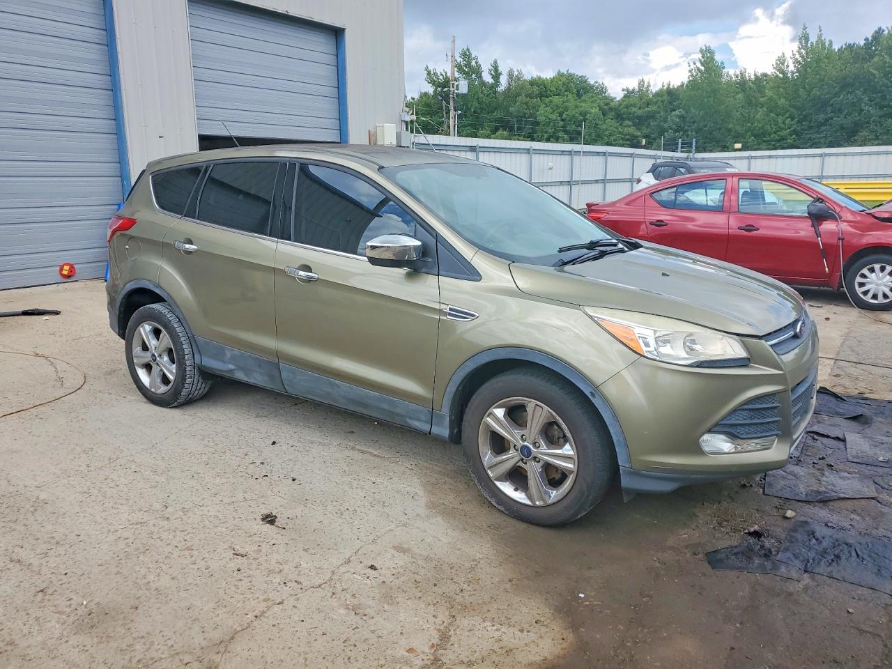 2014 Ford Escape Se Green vin: 1FMCU0GX9EUB48826