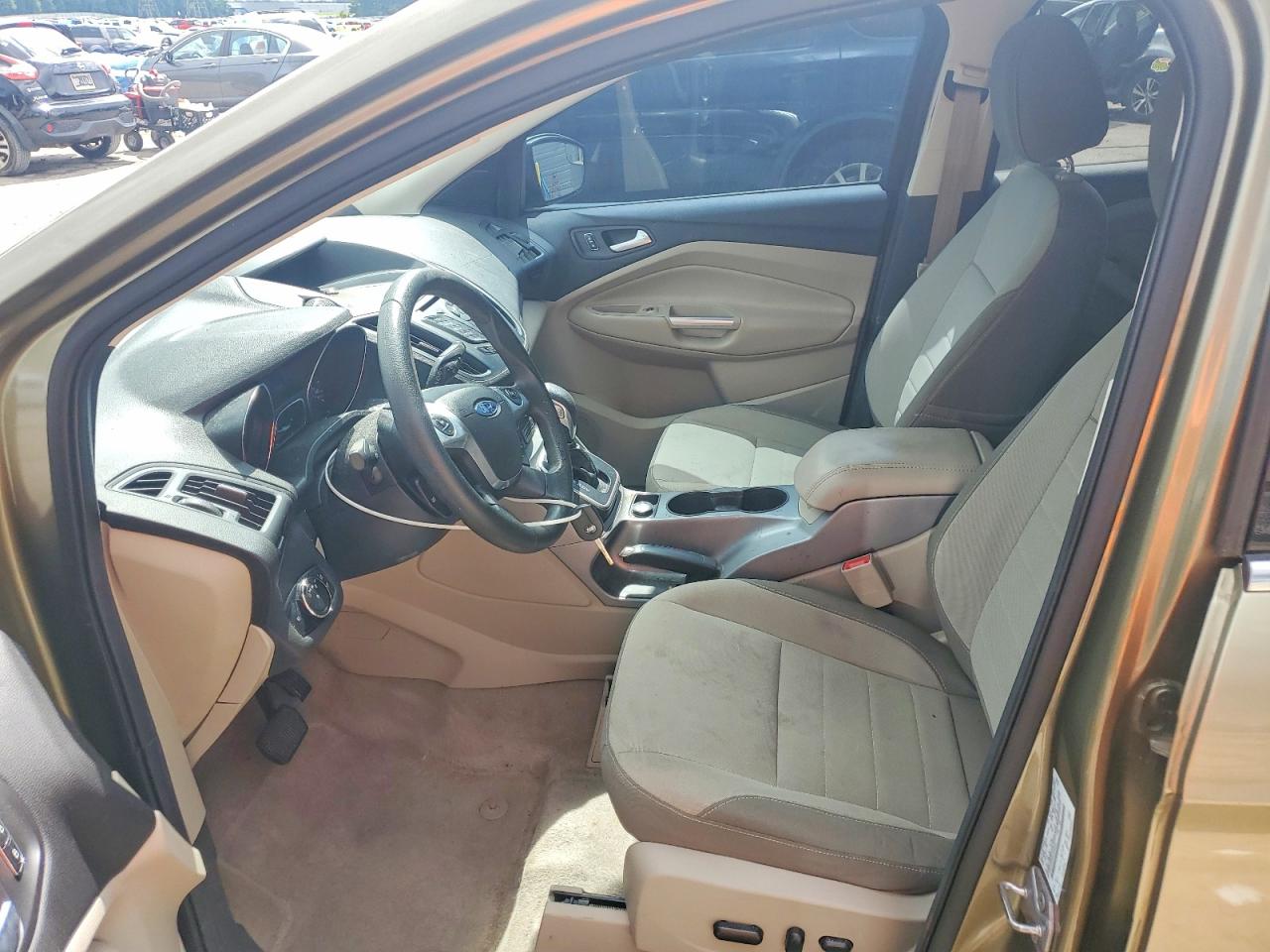 2014 Ford Escape Se Green vin: 1FMCU0GX9EUB48826