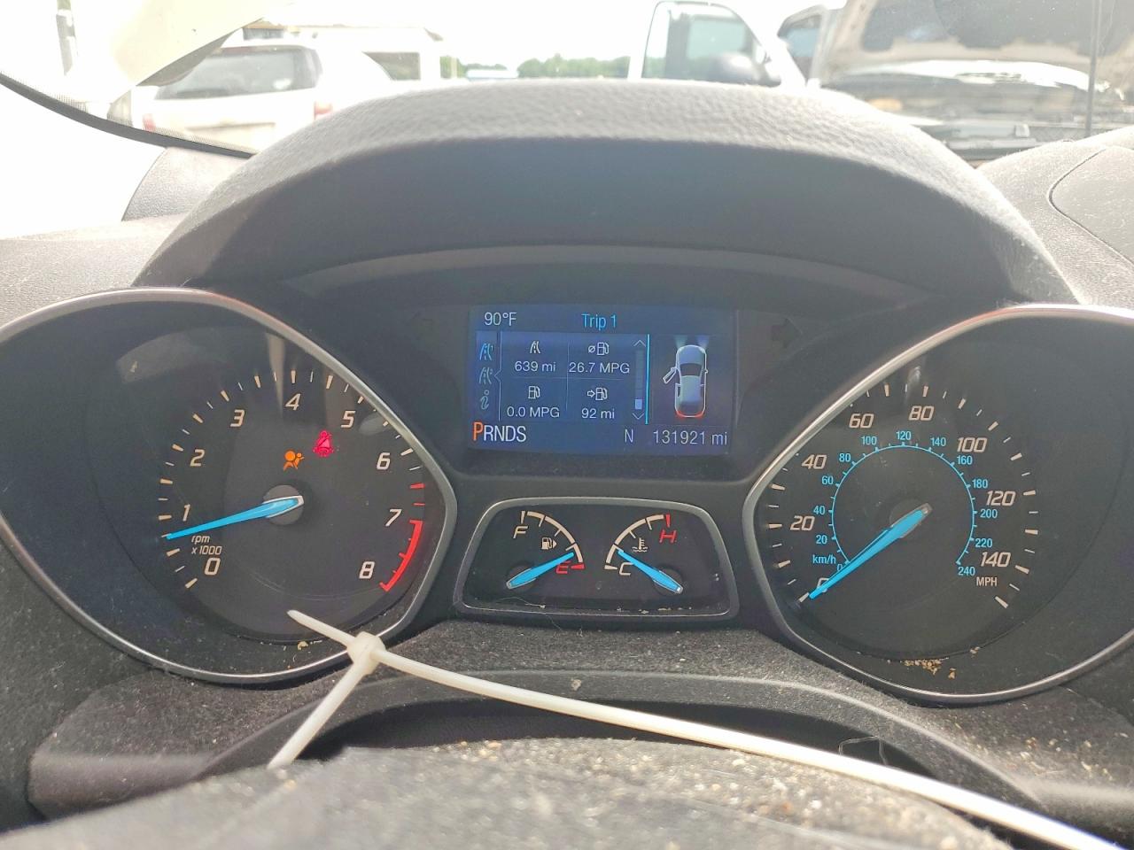 2014 Ford Escape Se Green vin: 1FMCU0GX9EUB48826