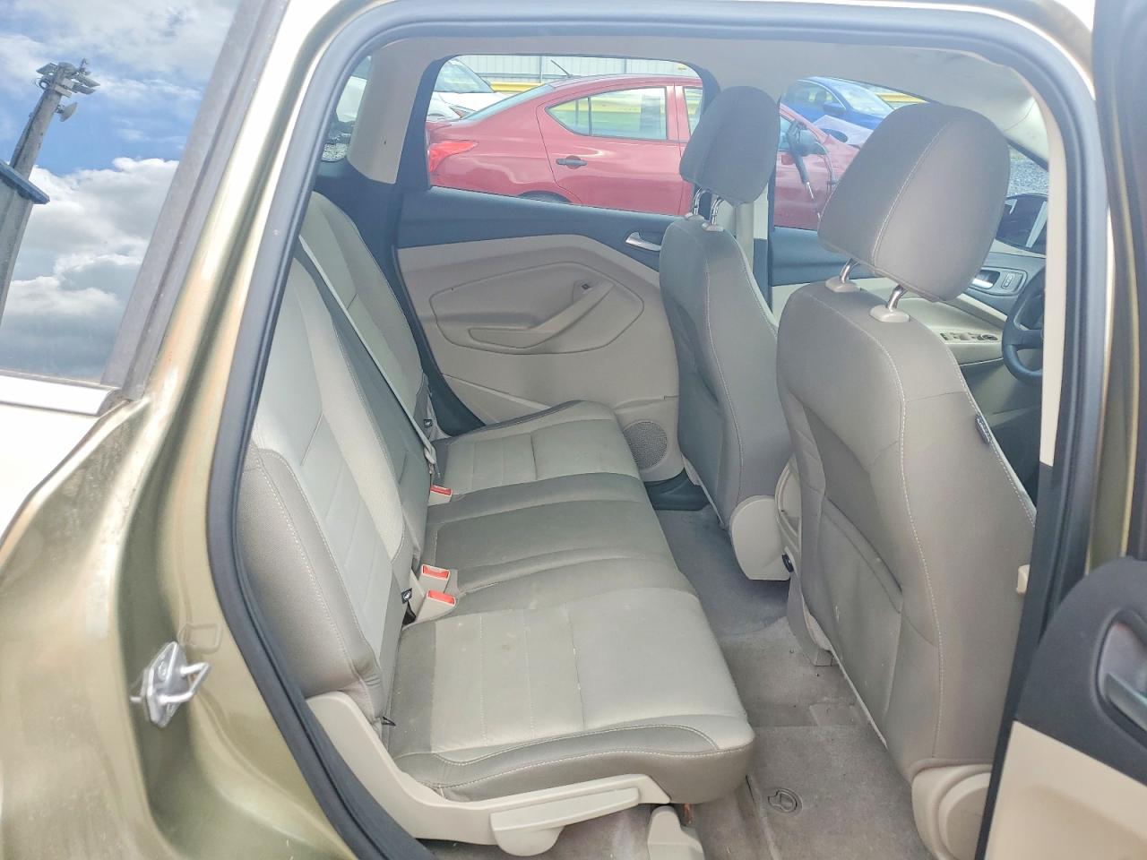 2014 Ford Escape Se Green vin: 1FMCU0GX9EUB48826