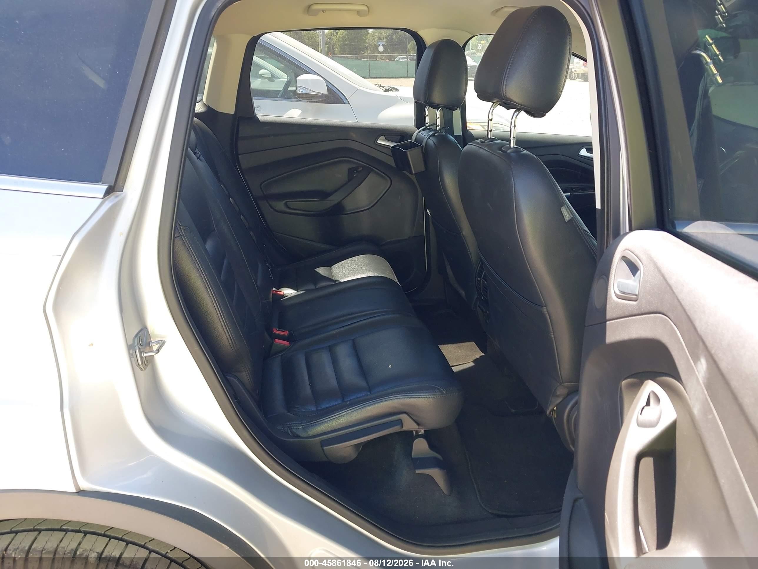 2014 Ford Escape Se Silver vin: 1FMCU0GX9EUB69417