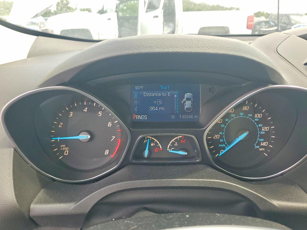 2014 Ford Escape Se Белый vin: 1FMCU0GX9EUC02805