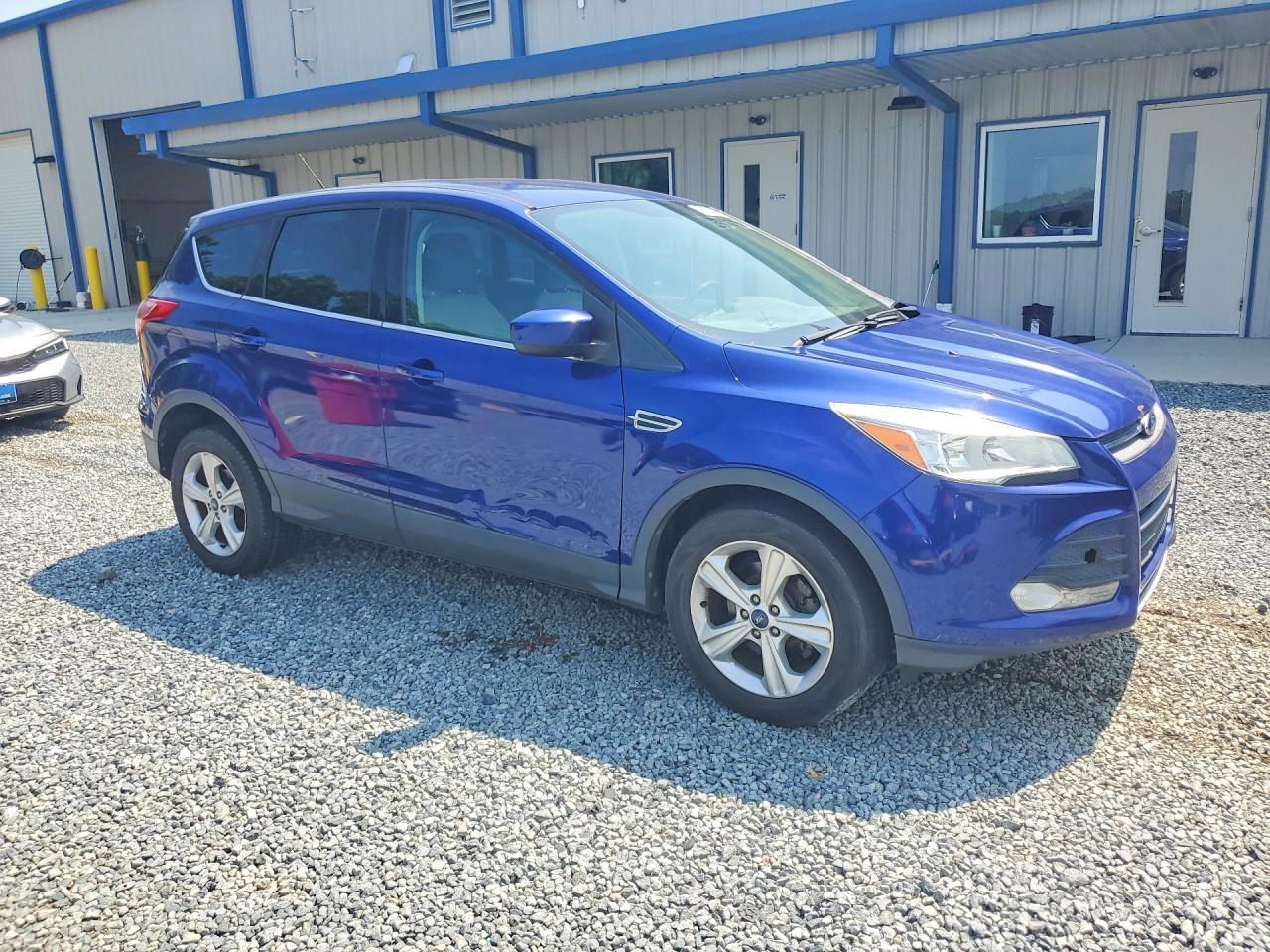 2014 Ford Escape Se Синий vin: 1FMCU0GX9EUC04652