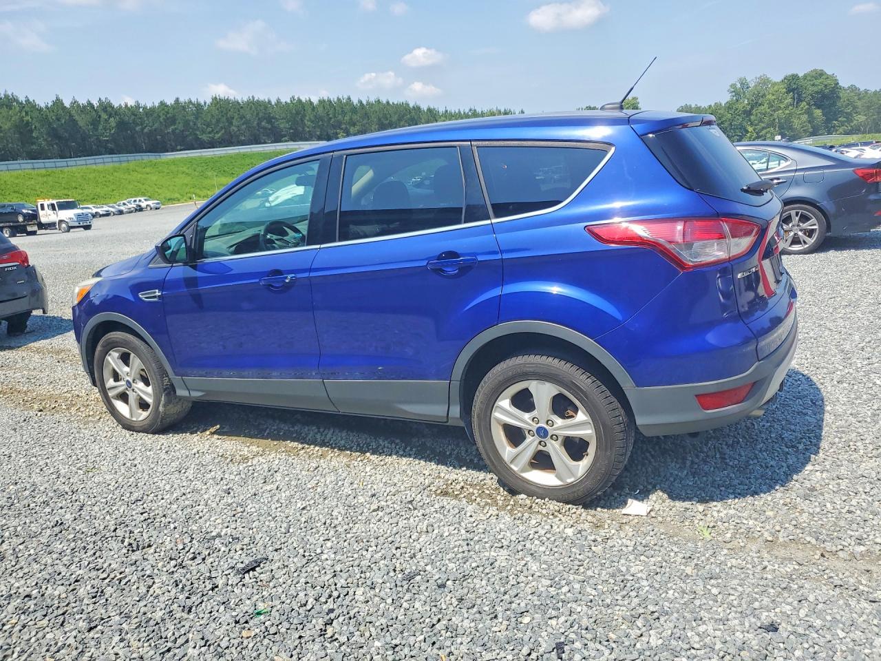 2014 Ford Escape Se Синий vin: 1FMCU0GX9EUC04652