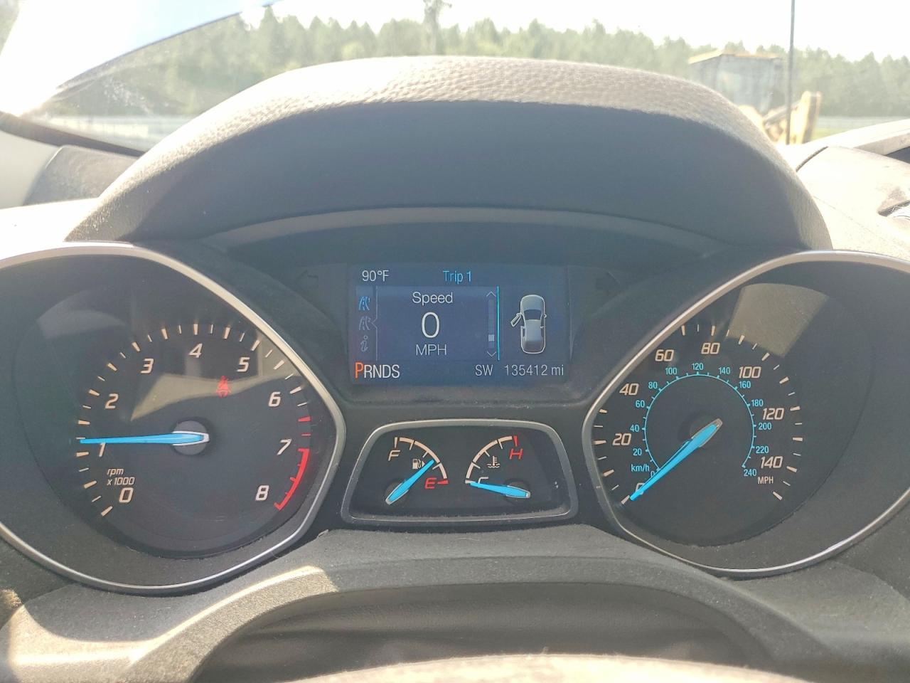 2014 Ford Escape Se Синий vin: 1FMCU0GX9EUC04652