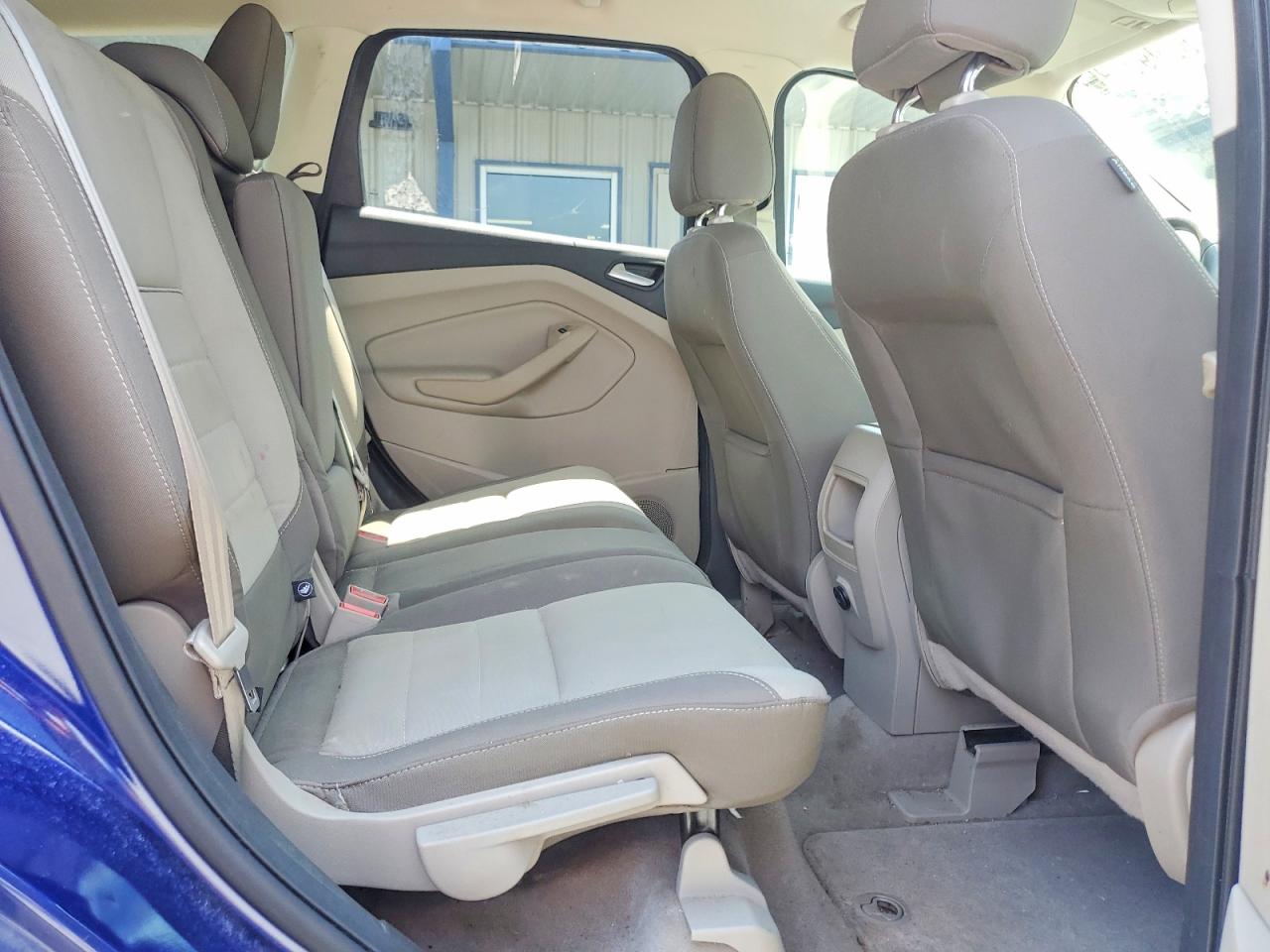 2014 Ford Escape Se Синий vin: 1FMCU0GX9EUC04652