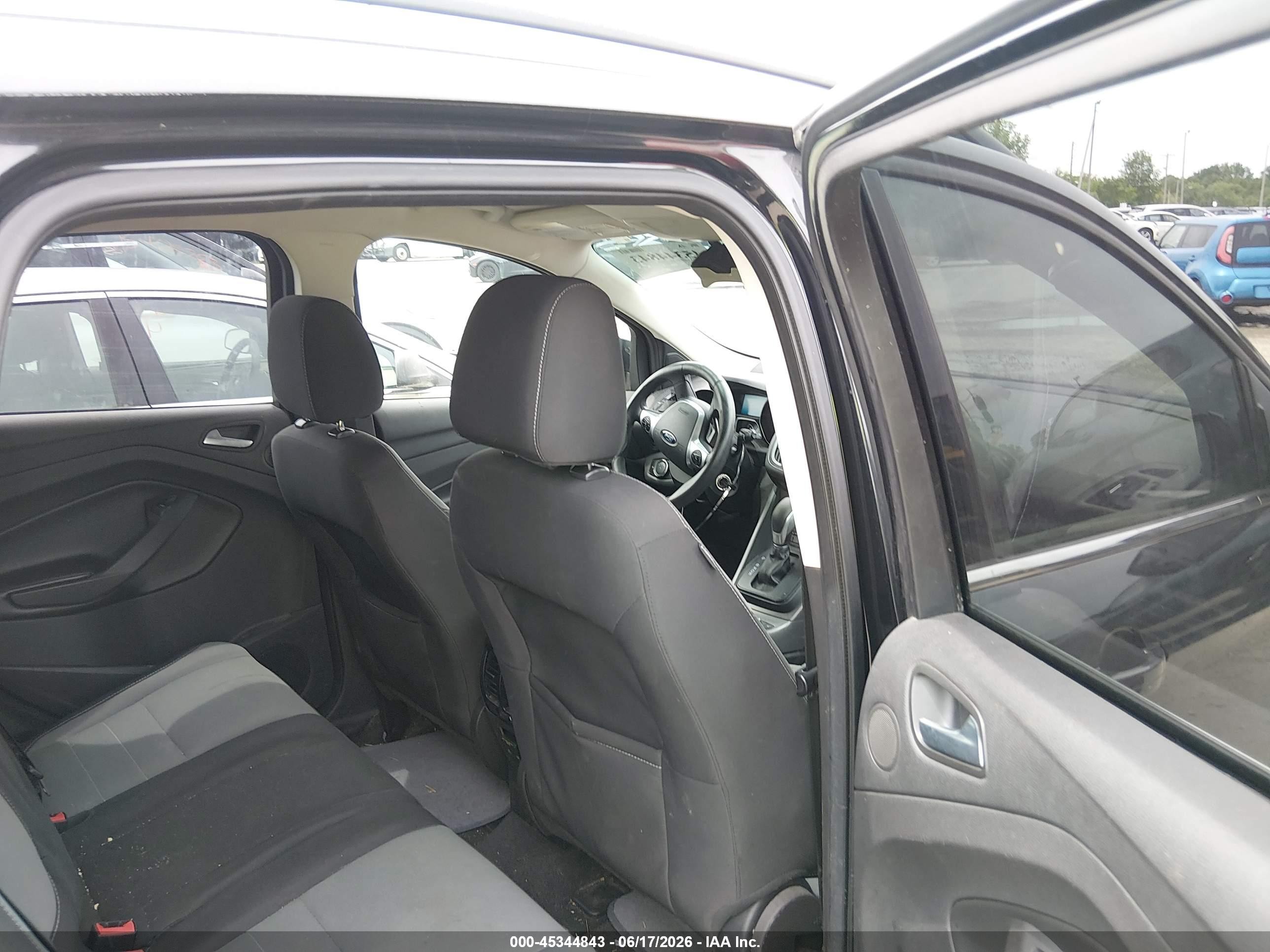 2014 Ford Escape Se Black vin: 1FMCU0GX9EUC55438