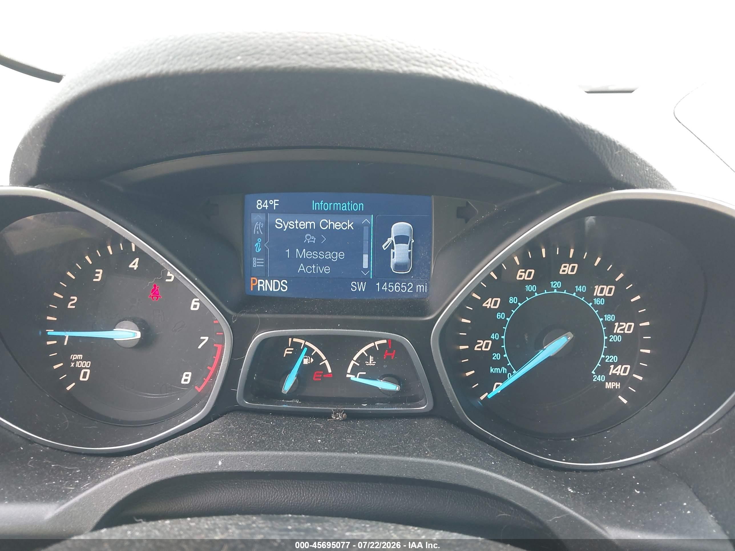 2014 Ford Escape Se Синий vin: 1FMCU0GX9EUC93719