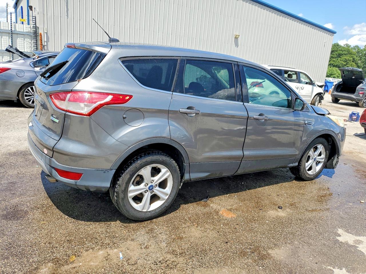 2014 Ford Escape Se Gray vin: 1FMCU0GX9EUD02743