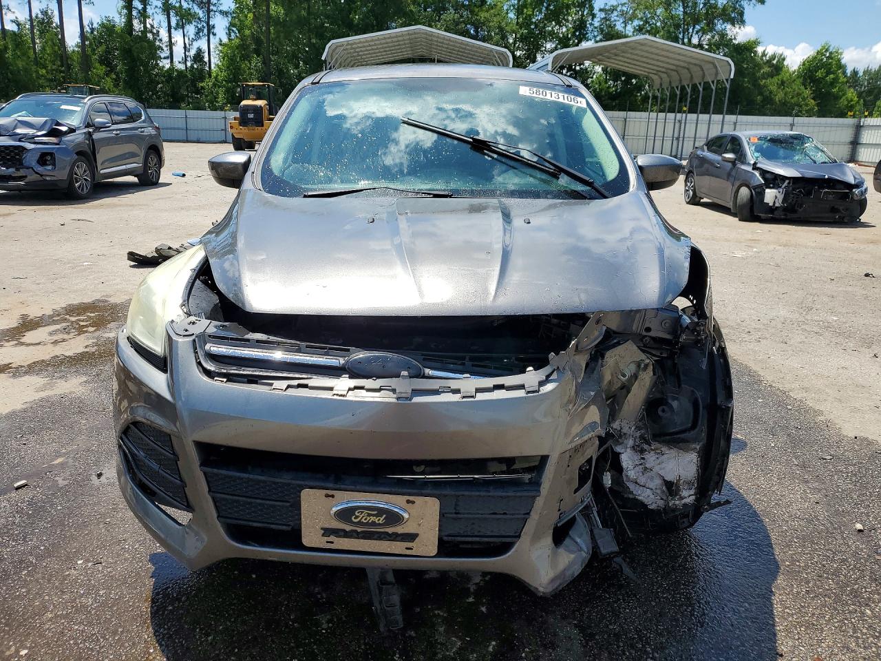 2014 Ford Escape Se Gray vin: 1FMCU0GX9EUD02743