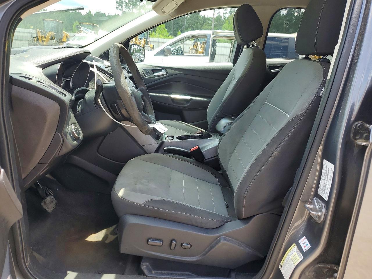 2014 Ford Escape Se Gray vin: 1FMCU0GX9EUD02743
