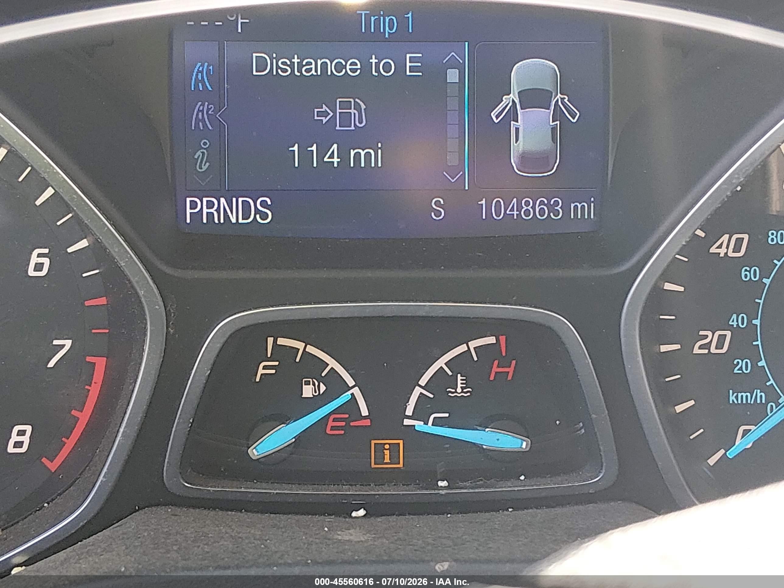 2014 Ford Escape Se White vin: 1FMCU0GX9EUD10065