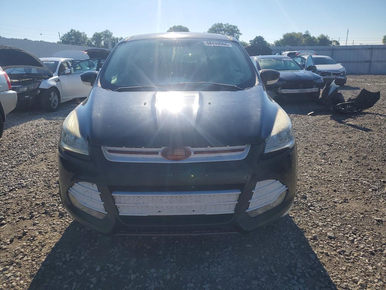 2014 Ford Escape Se Черный vin: 1FMCU0GX9EUD30235