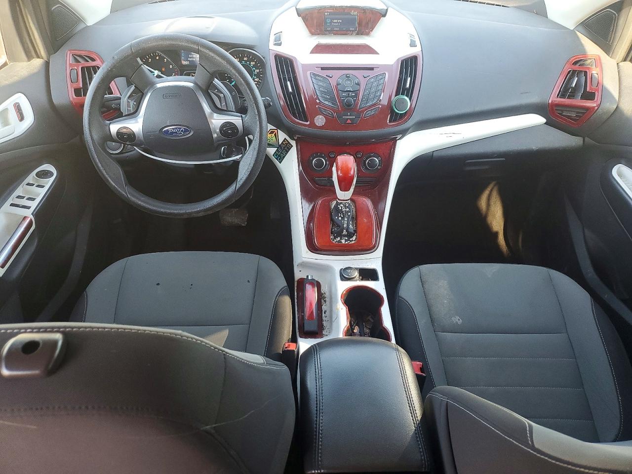 2014 Ford Escape Se Черный vin: 1FMCU0GX9EUD30235
