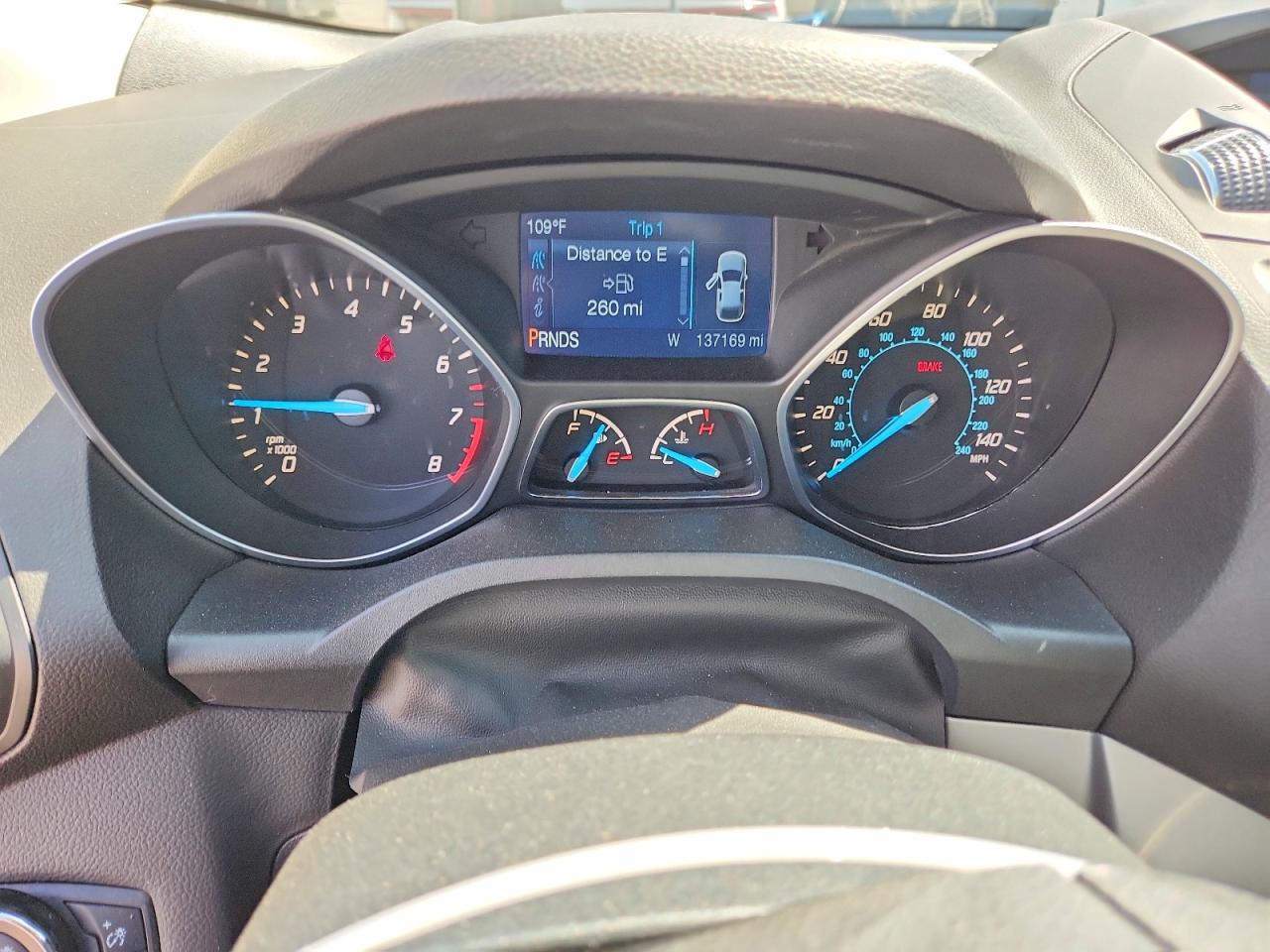 2014 Ford Escape Se White vin: 1FMCU0GX9EUD32356