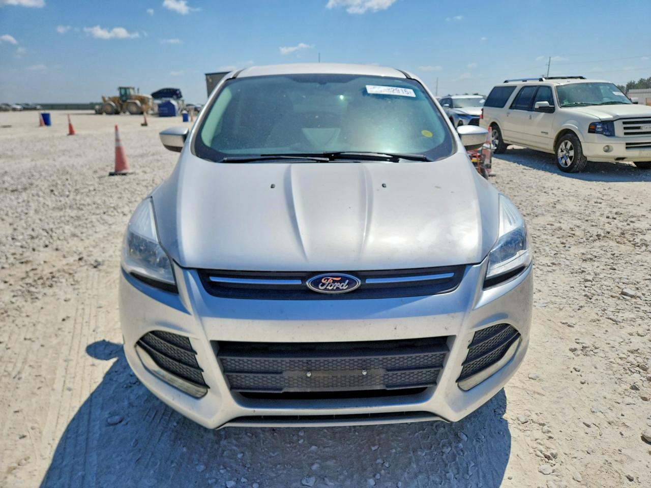 2014 Ford Escape Se Silver vin: 1FMCU0GX9EUD49965