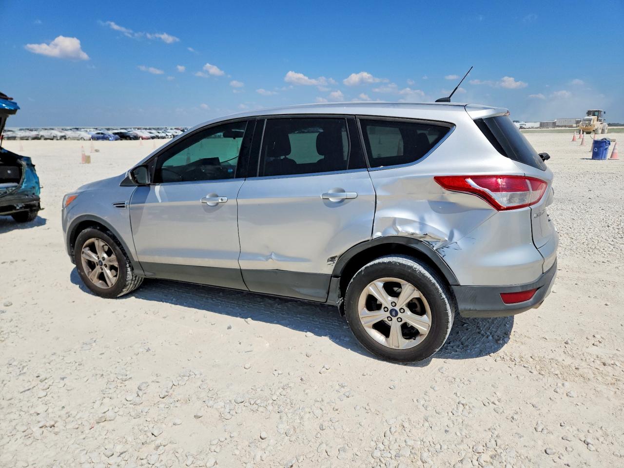 2014 Ford Escape Se Silver vin: 1FMCU0GX9EUD49965