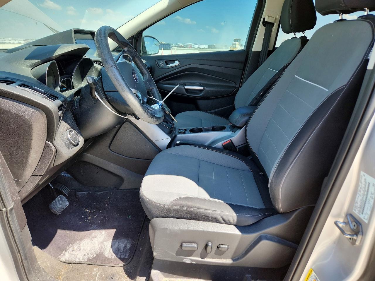 2014 Ford Escape Se Silver vin: 1FMCU0GX9EUD49965