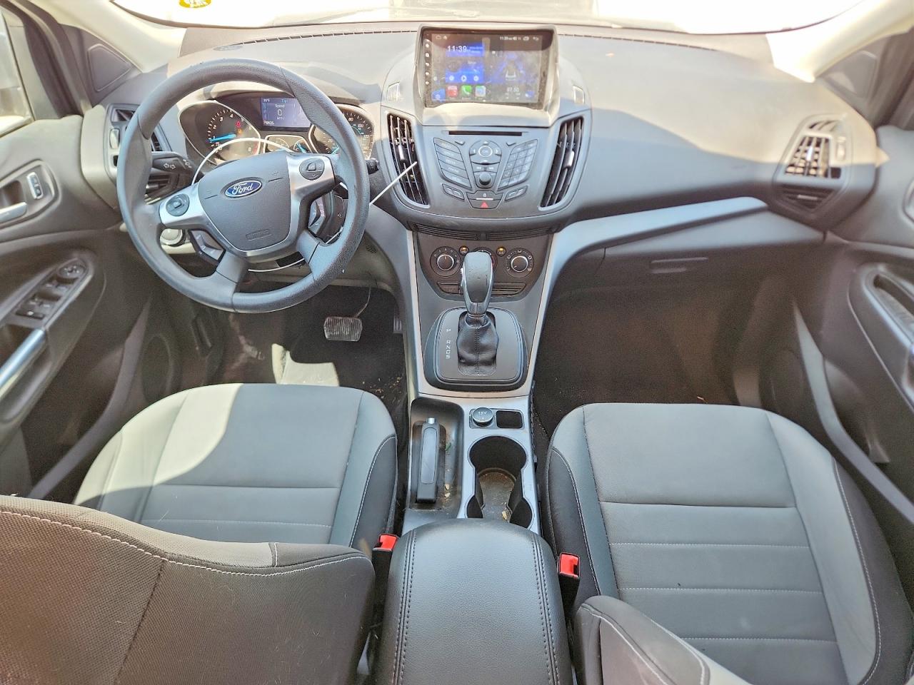 2014 Ford Escape Se Silver vin: 1FMCU0GX9EUD49965