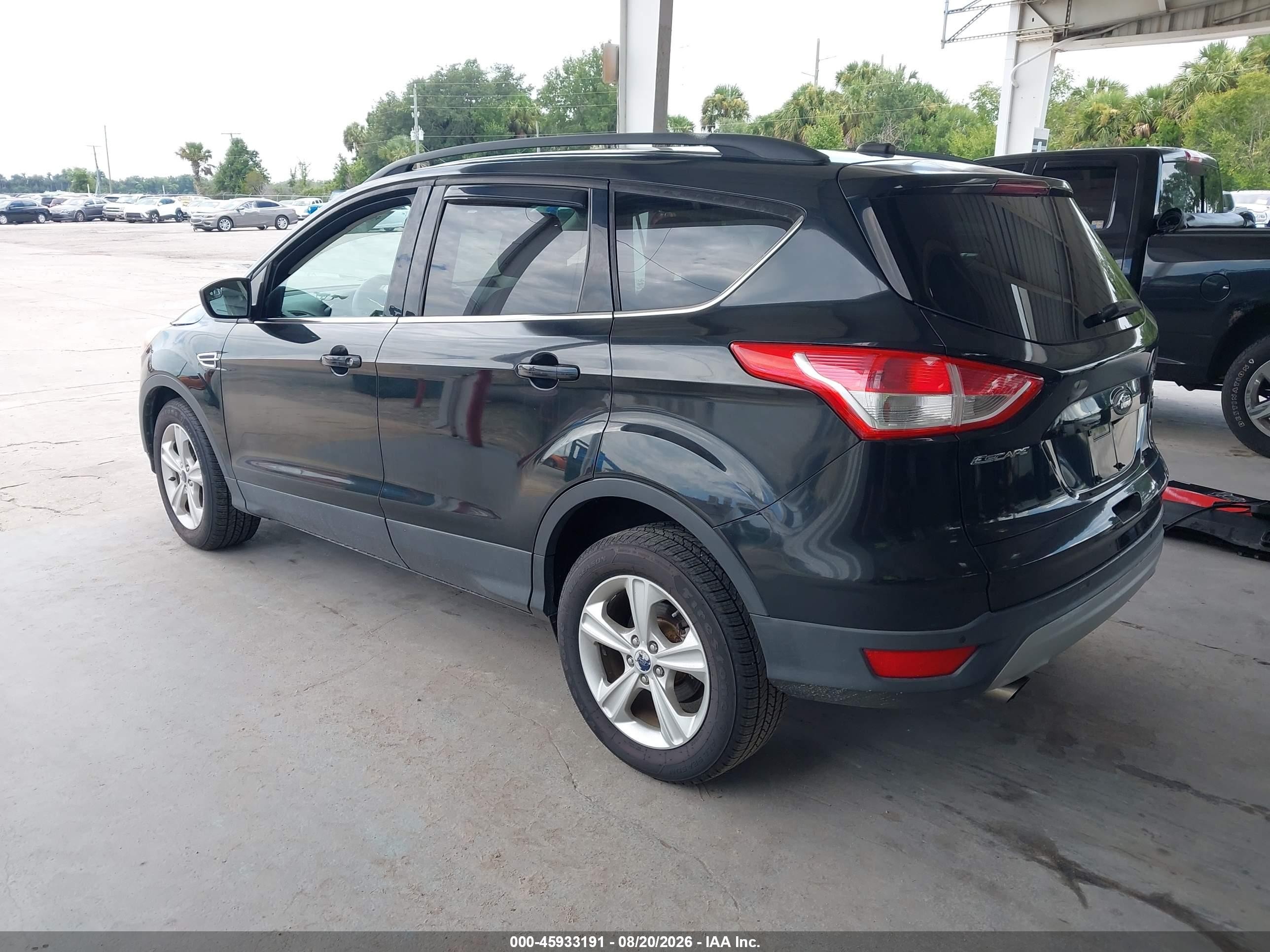 2014 Ford Escape Se Black vin: 1FMCU0GX9EUD59248