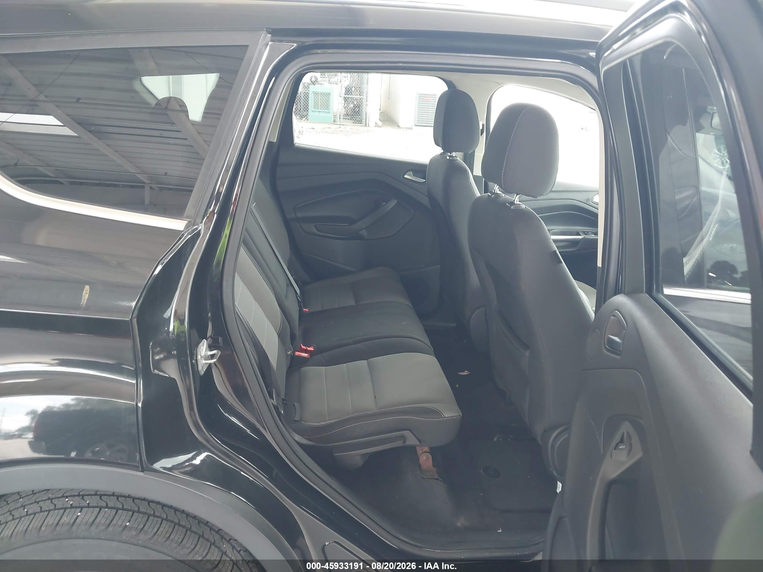 2014 Ford Escape Se Black vin: 1FMCU0GX9EUD59248