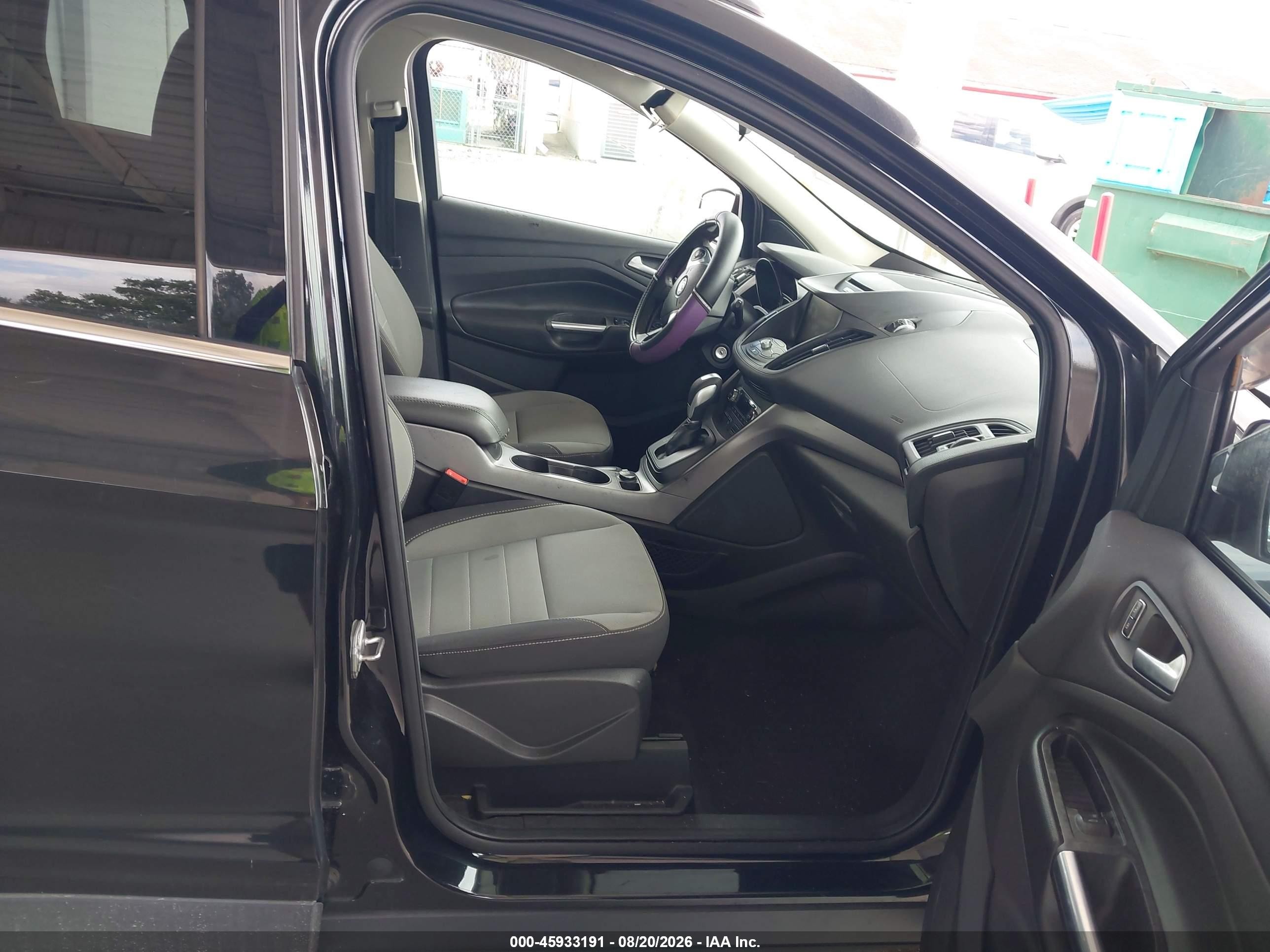 2014 Ford Escape Se Black vin: 1FMCU0GX9EUD59248