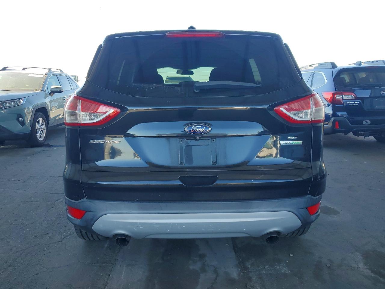 2014 Ford Escape Se Black vin: 1FMCU0GX9EUD65986