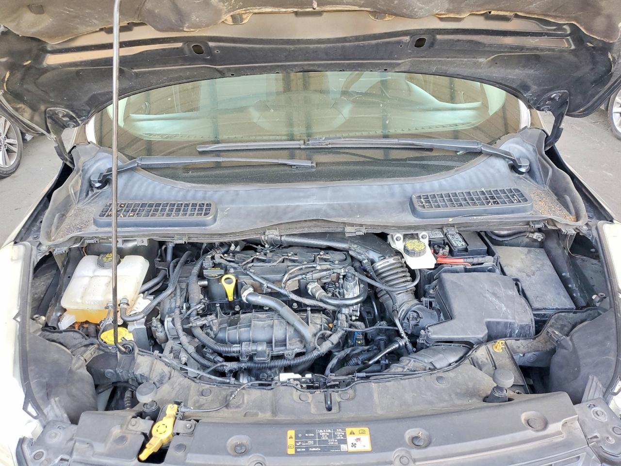 2014 Ford Escape Se Black vin: 1FMCU0GX9EUD65986